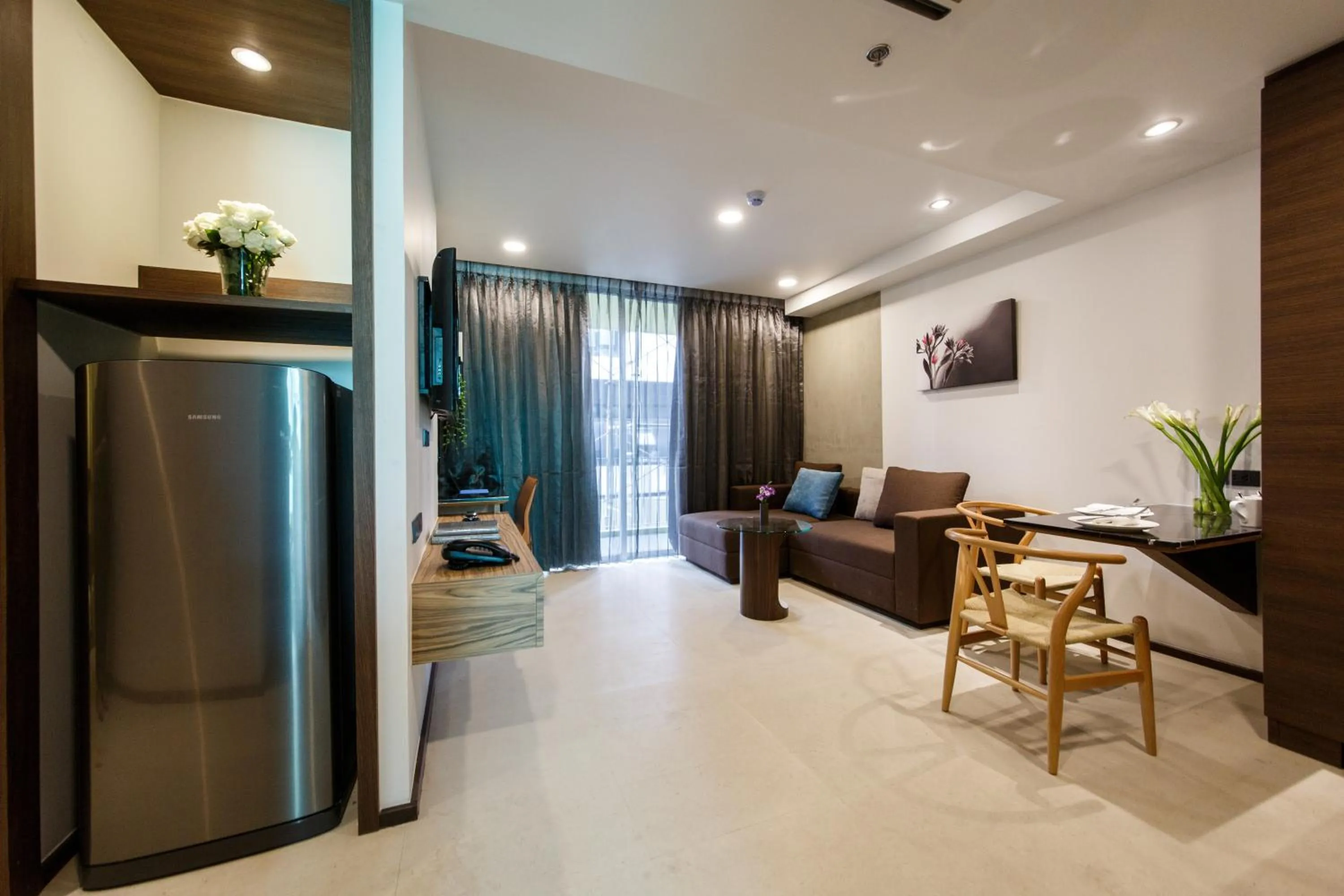 Living room in LiT BANGKOK Residence