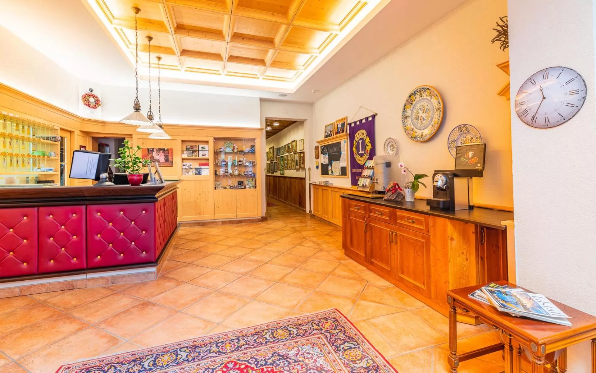 Lobby/Reception in Hotel Post Hönigwirt