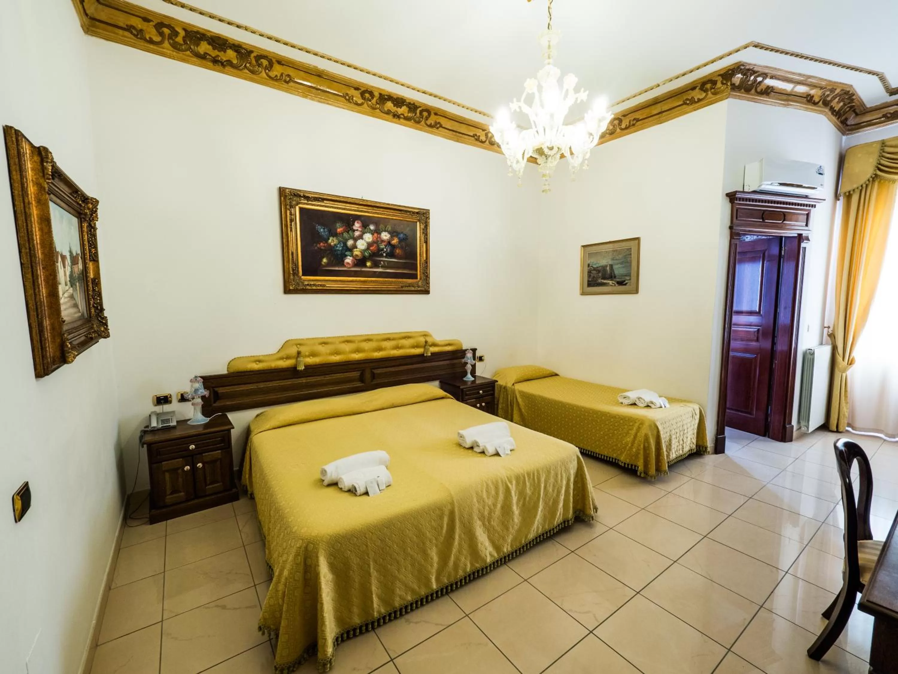 Bed in Euro Hotel Iglesias