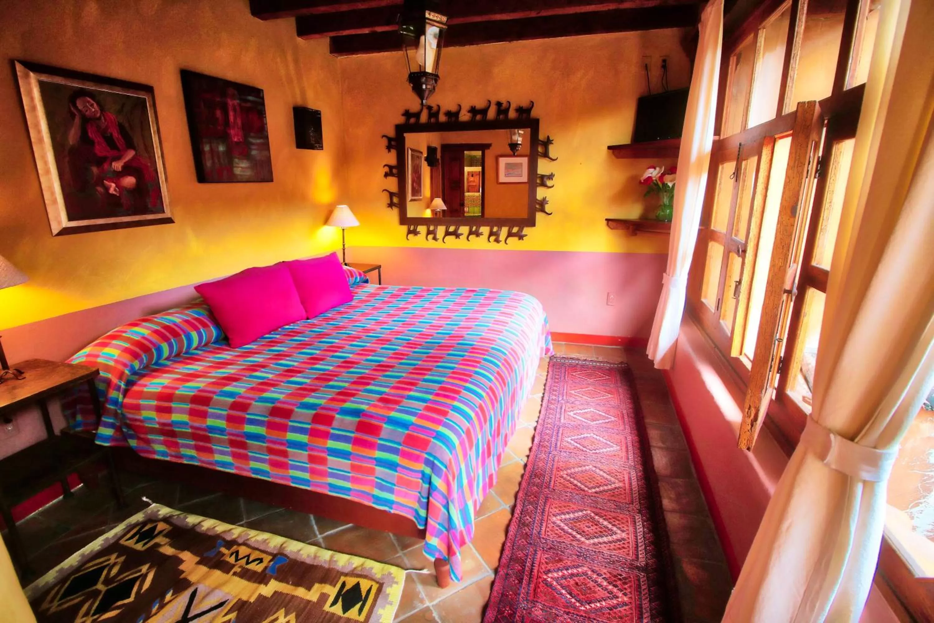 Bedroom, Bed in Hotel Casa Encantada