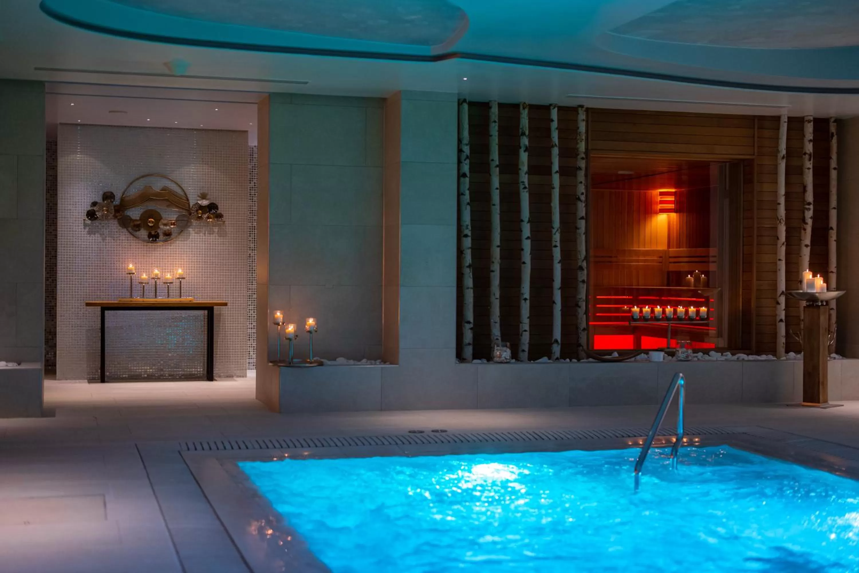 Sauna in Hotel Belmont & Spa