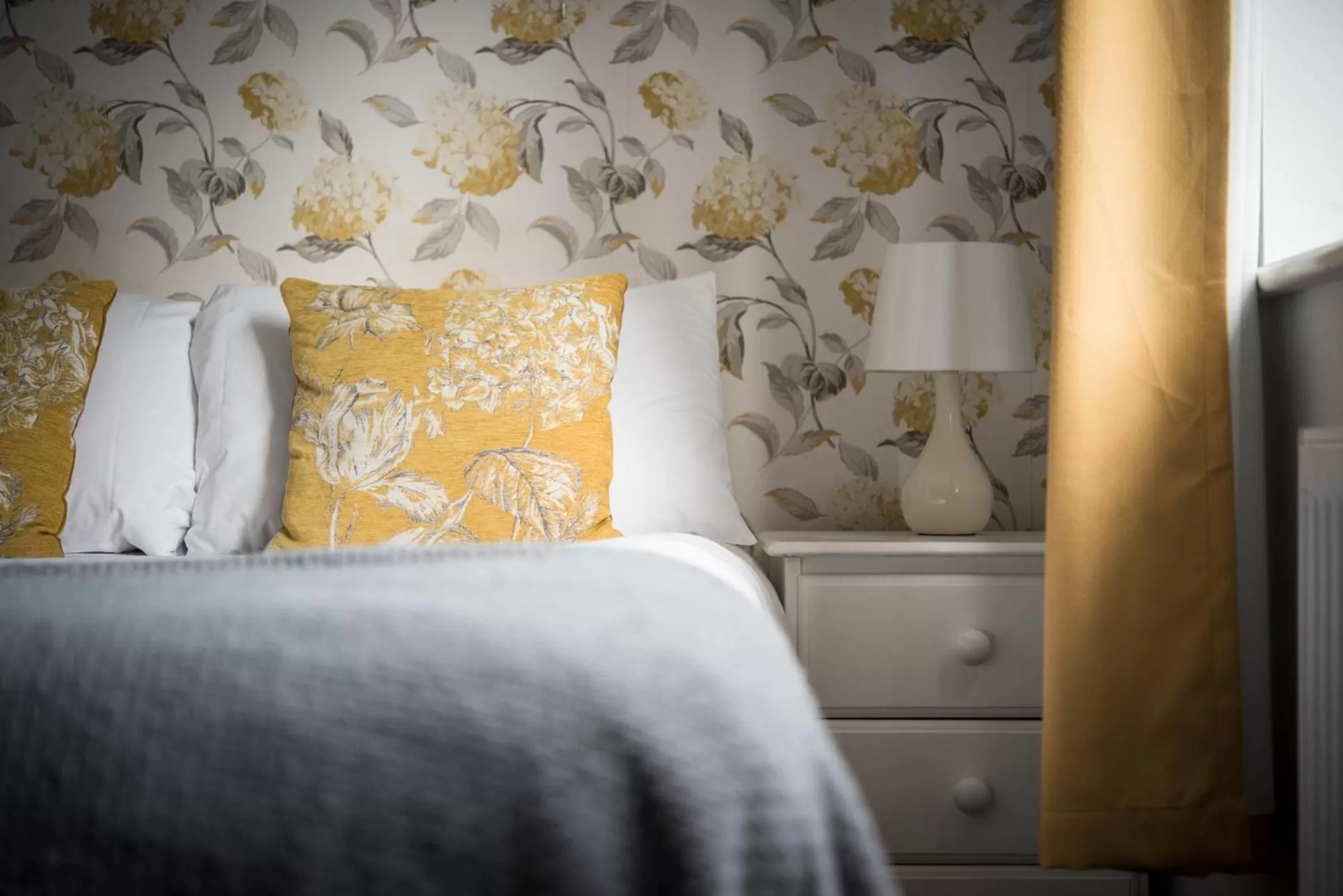 Bed in The Kings Arms Otterton