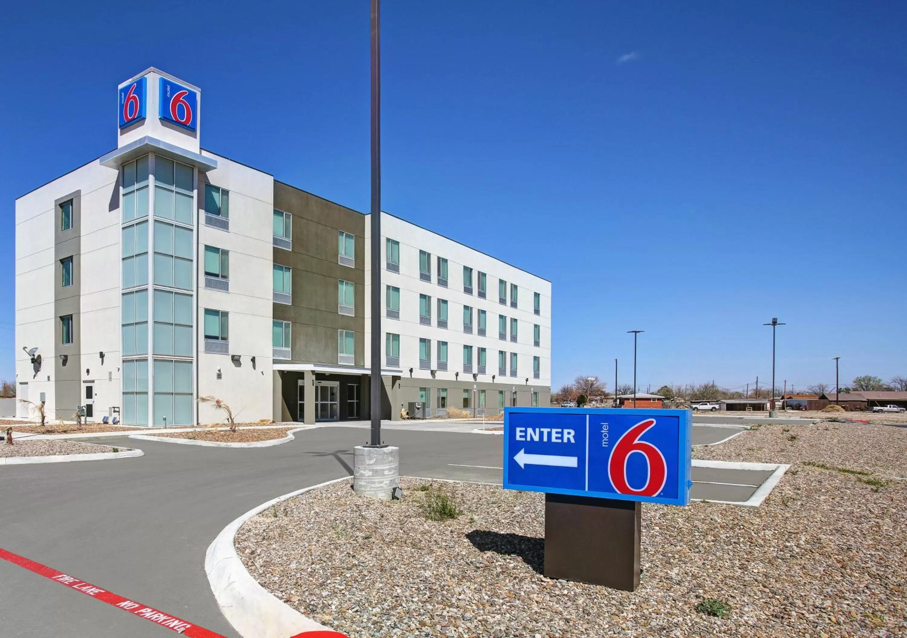 Property building in Motel 6-Monahans, TX