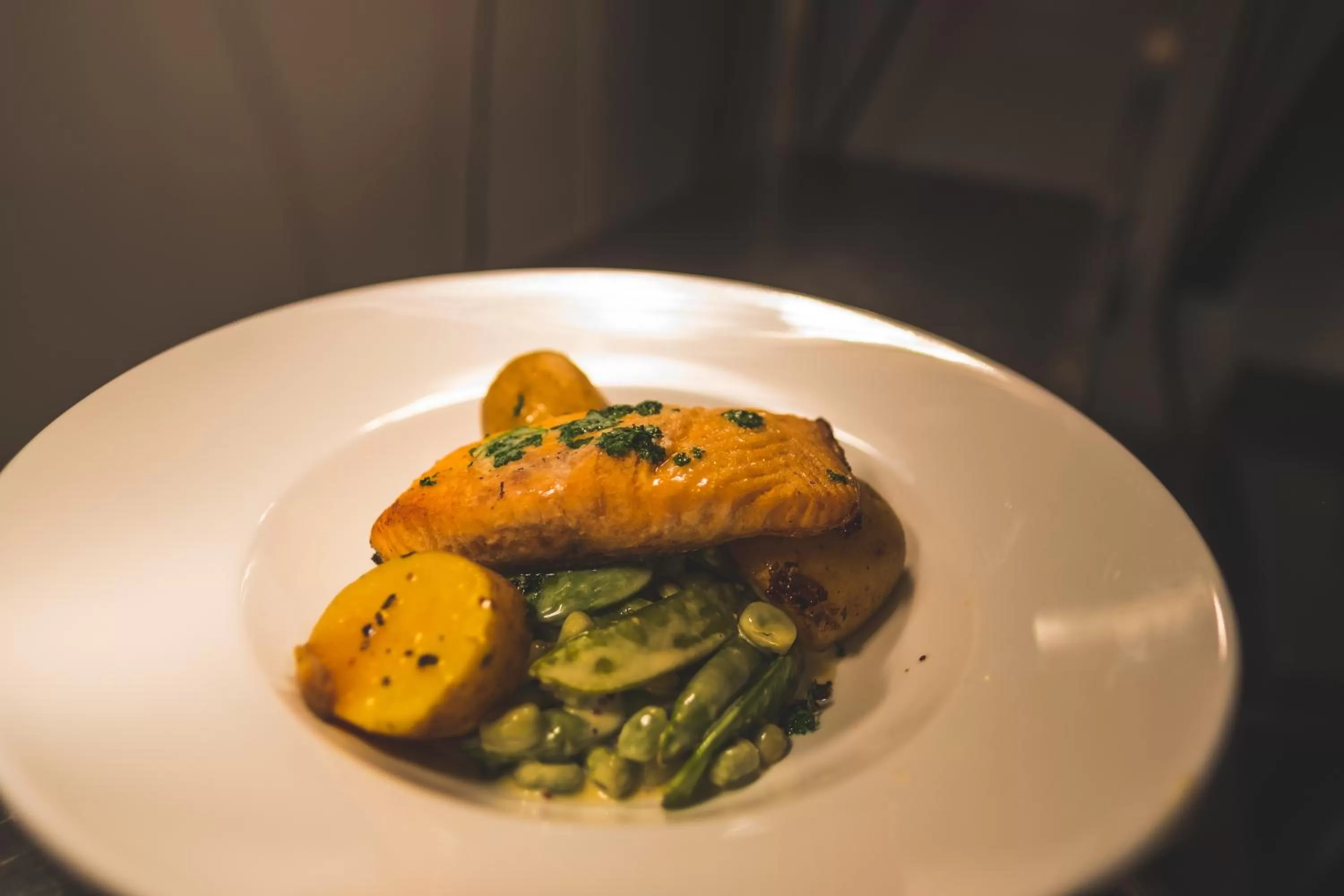 Food close-up in Kings Arms