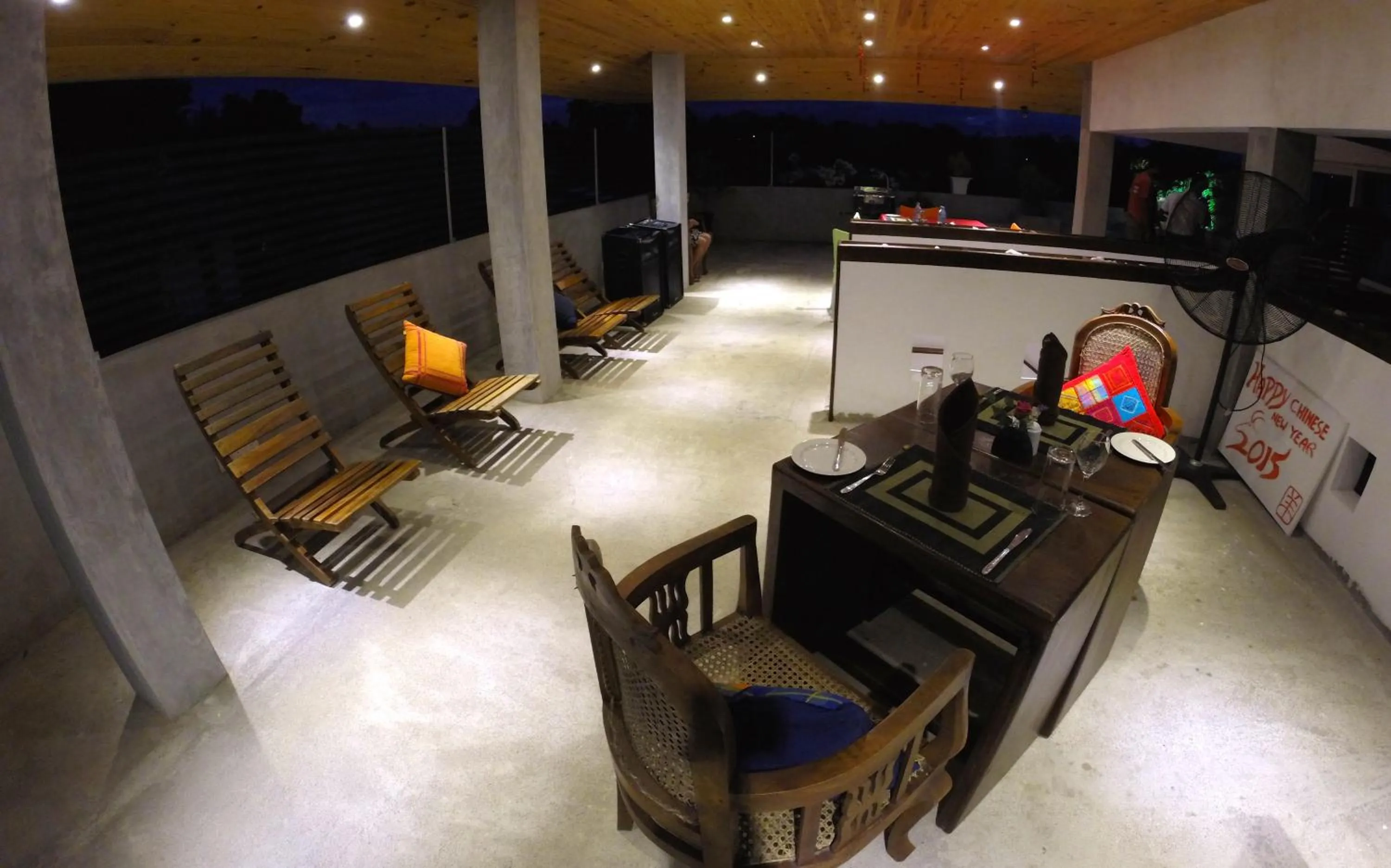 Balcony/Terrace in Winter Villa