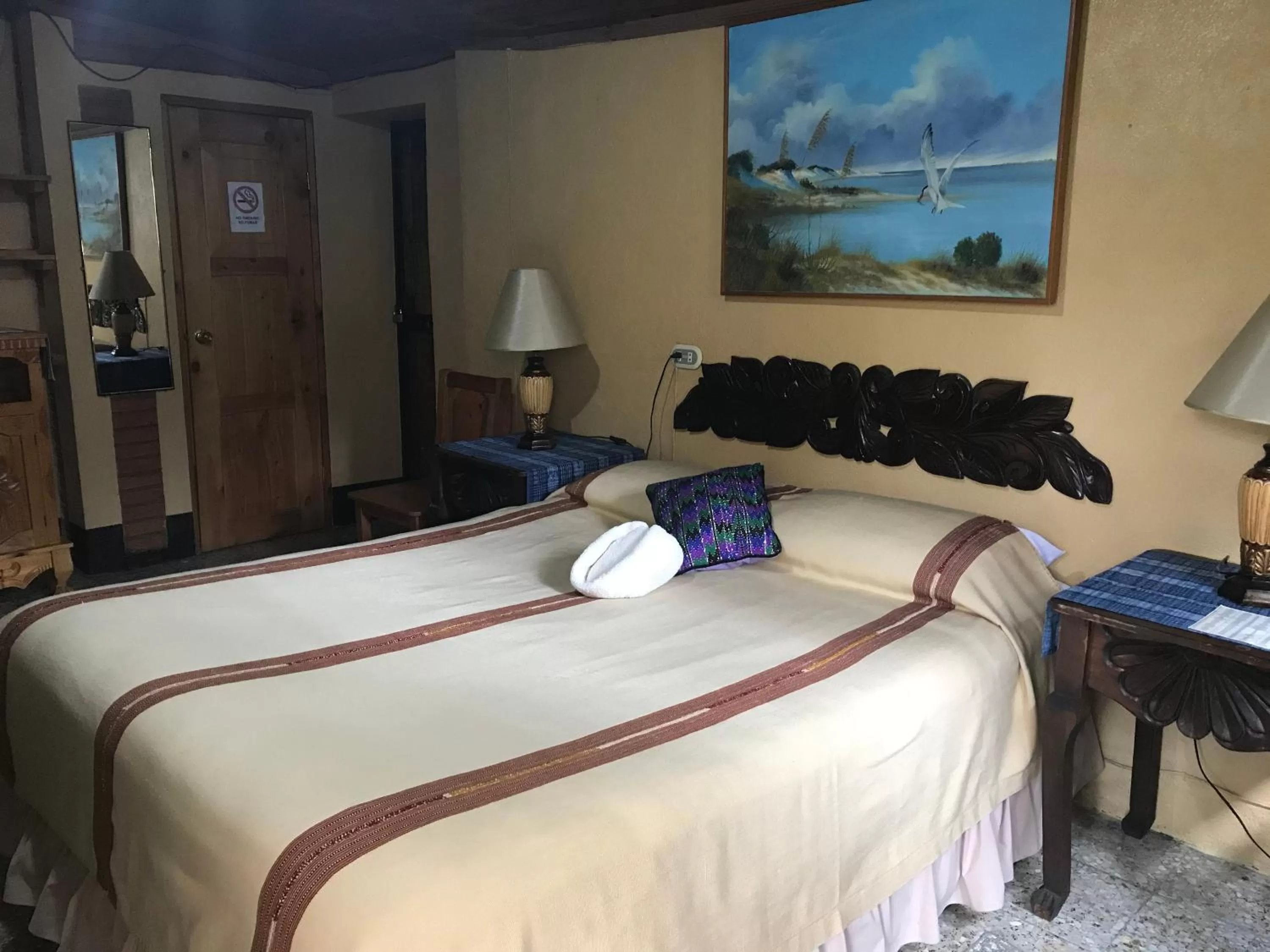 Bed in Hotel Utz Jay