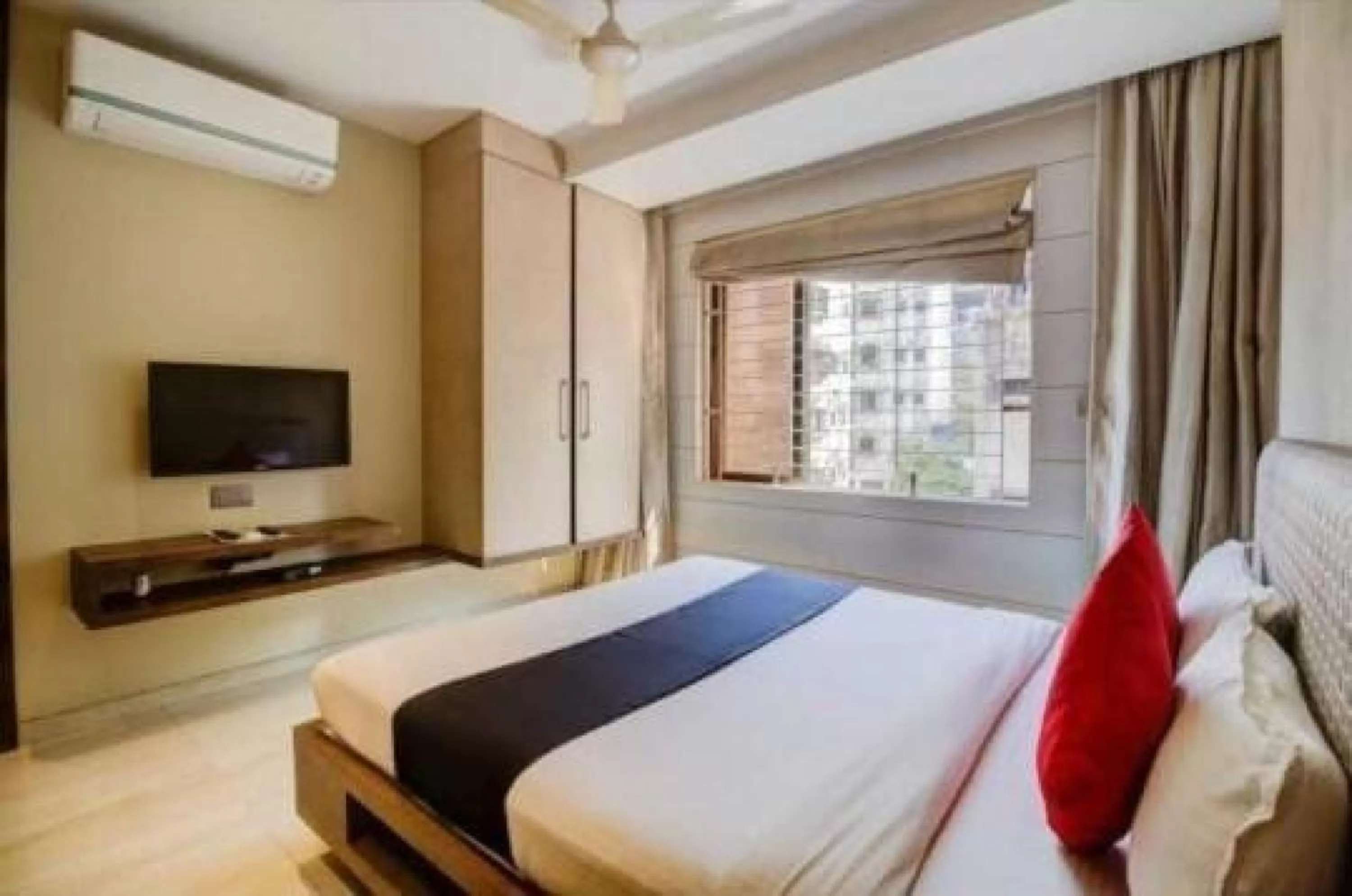 Bed in HOTEL PRATIKSHA RESIDENCY