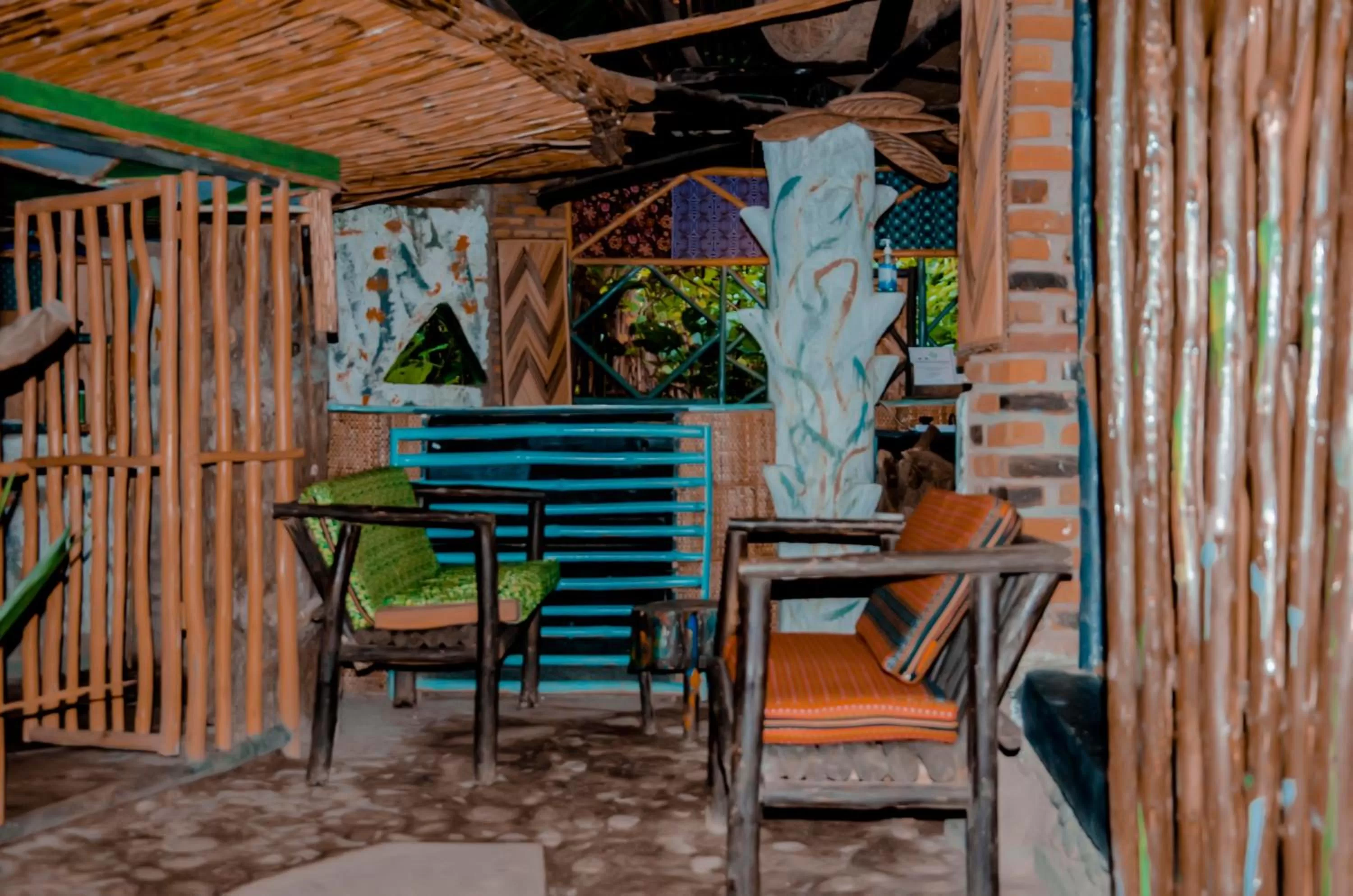 Seating area in Fravan Eco Resort By Apogee