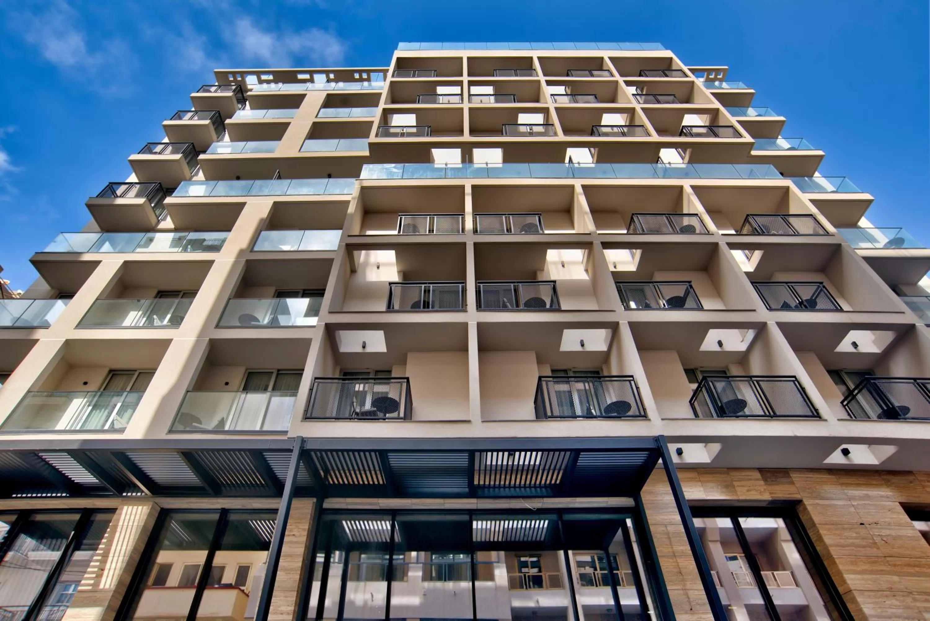 Property building in Number 11 St Julian's Malta - Handwritten Collection