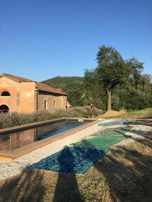 Swimming pool in Azienda Agricola Baccagnano