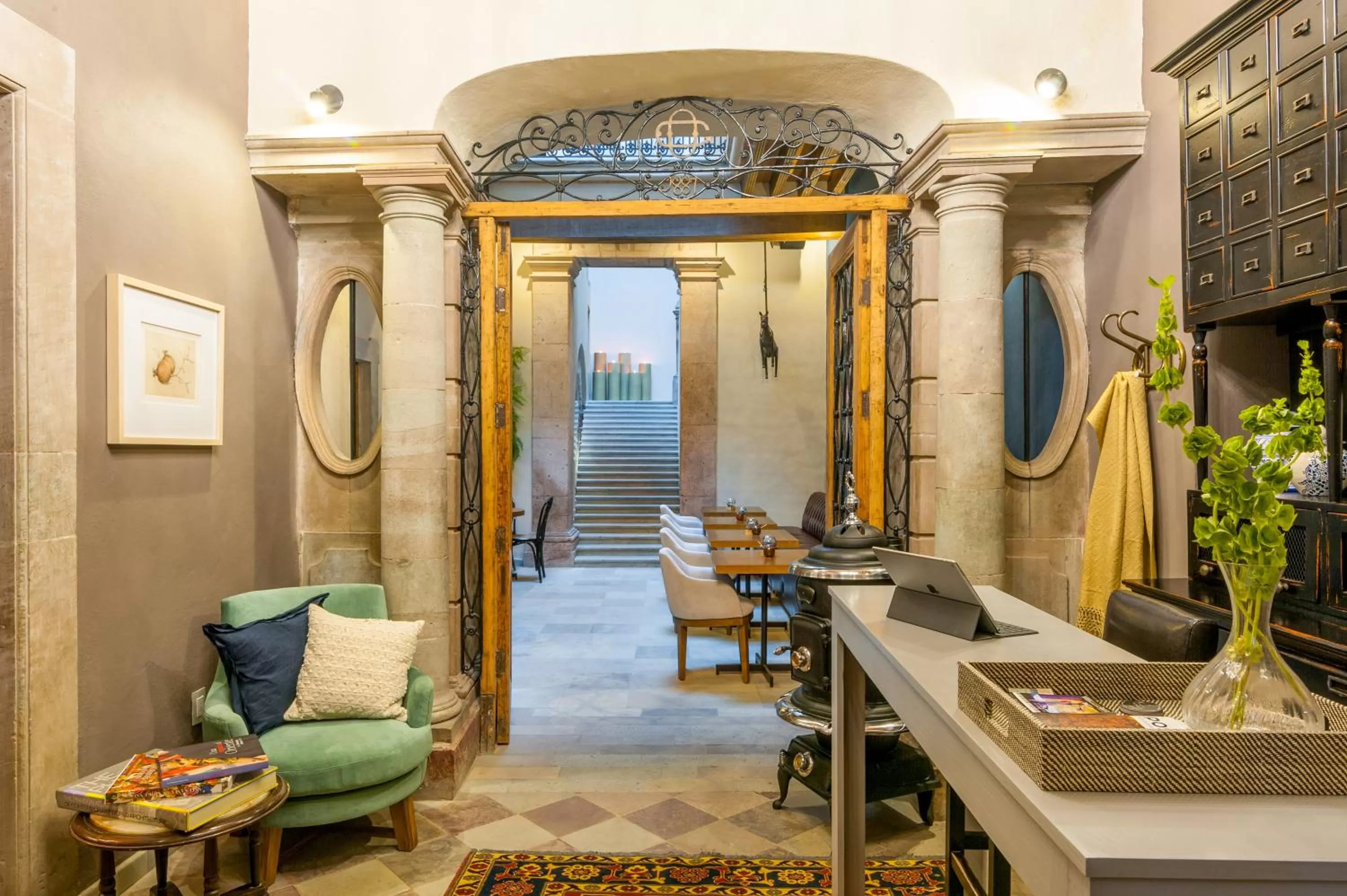 Lobby or reception in Casa del Rector Hotel Boutique