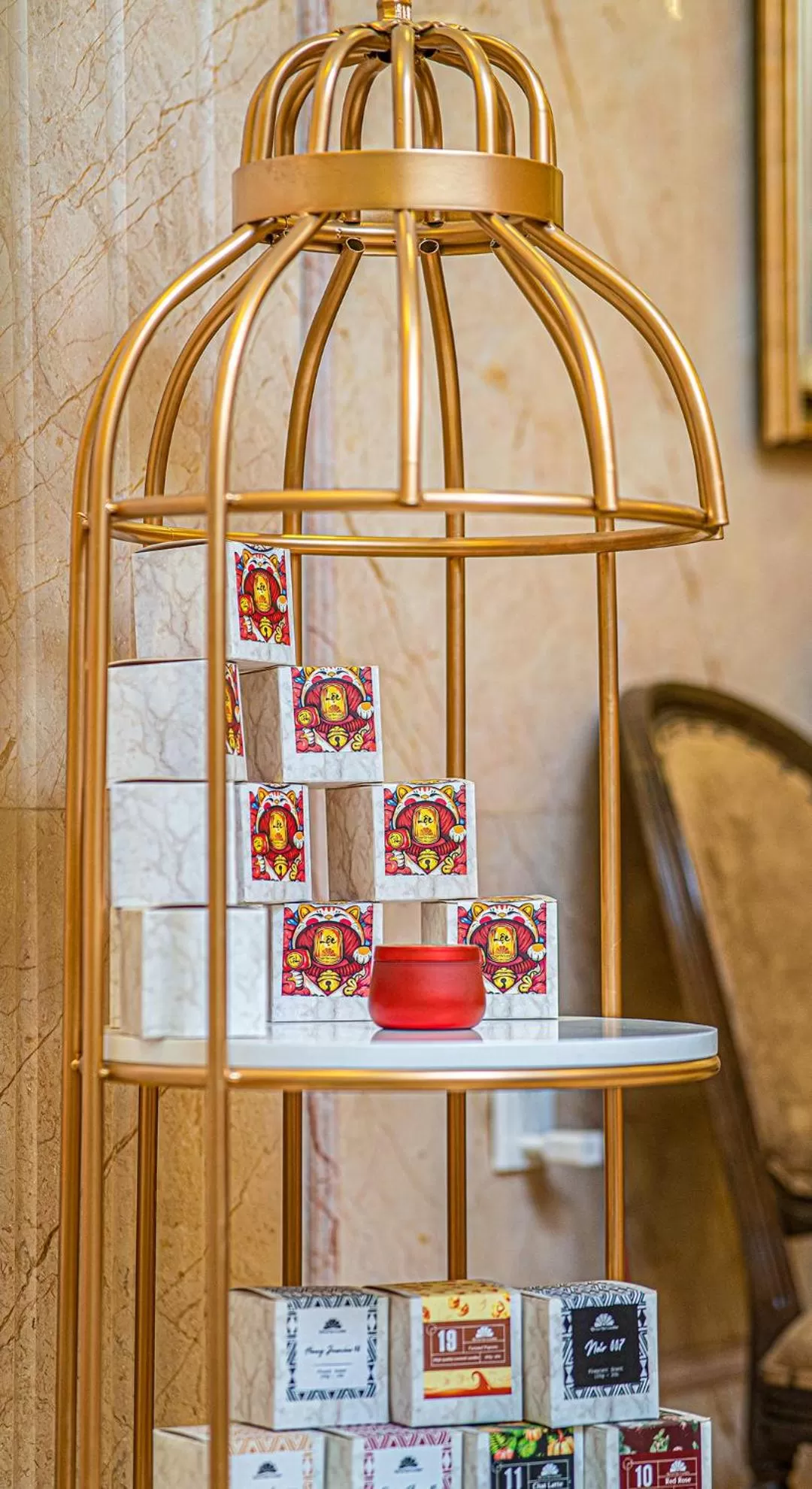 Seating area in Affa Boutique Hotel