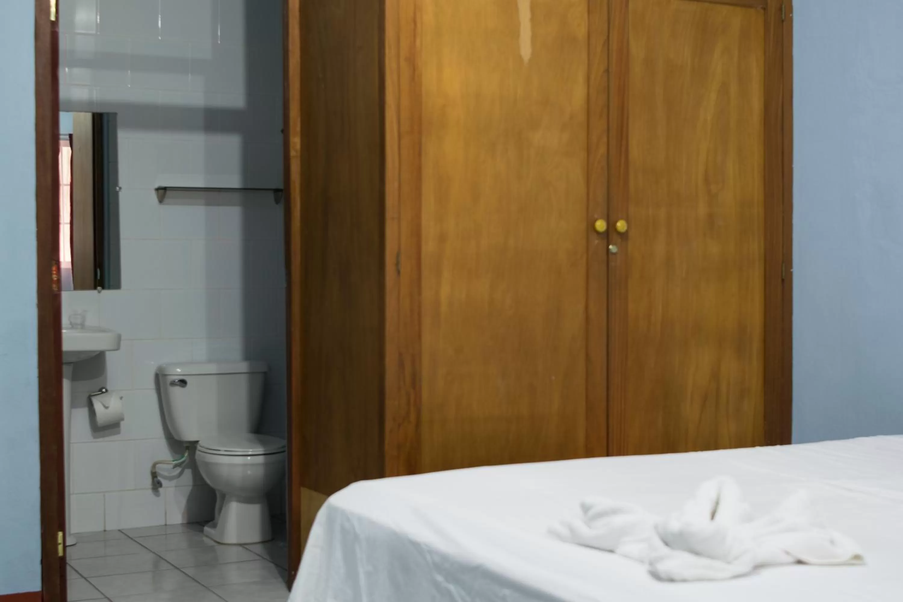 Bed in Hotel Valerie