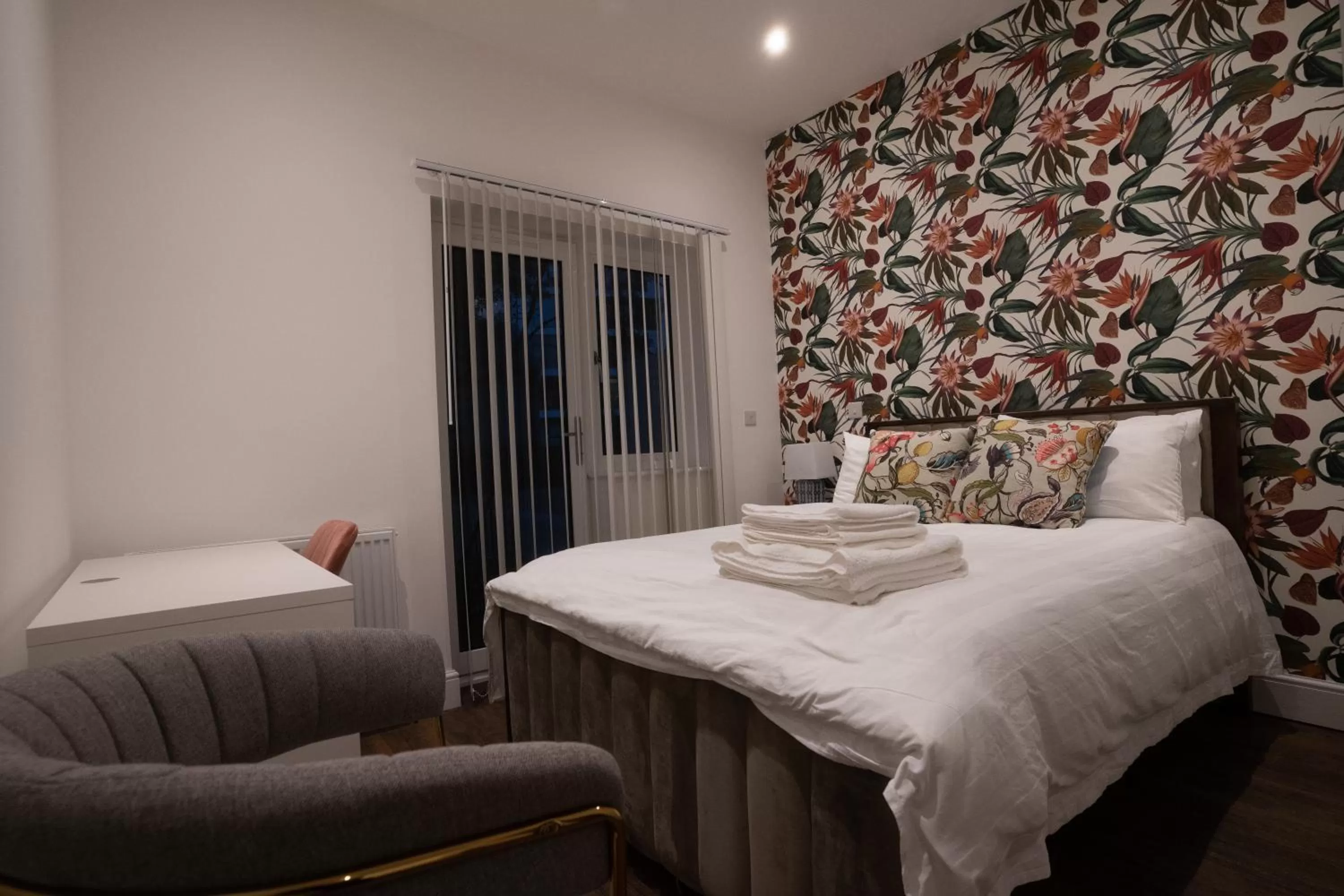 Bed in The Avonmore Olympia