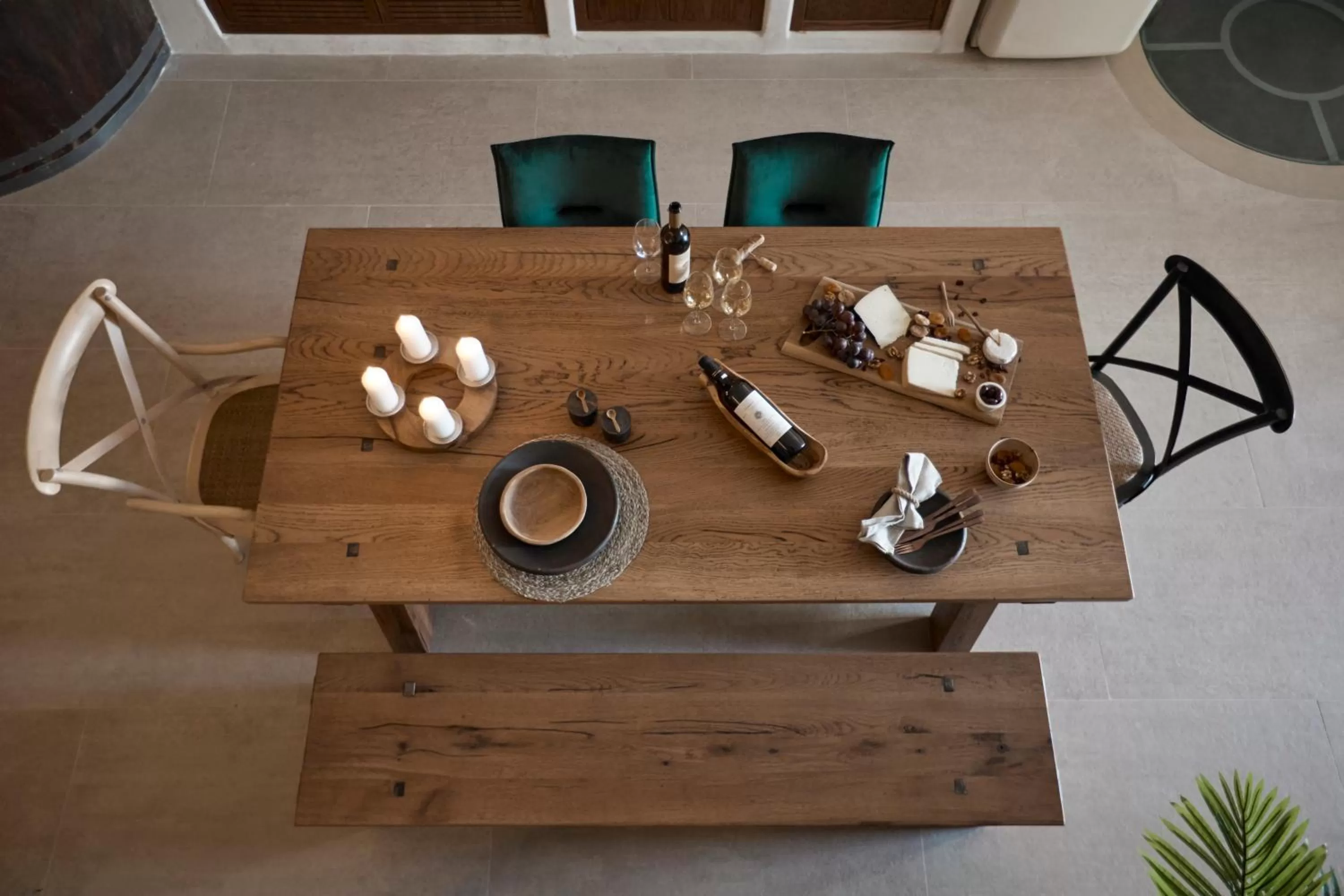 Decorative detail in Winery Hotel 1870