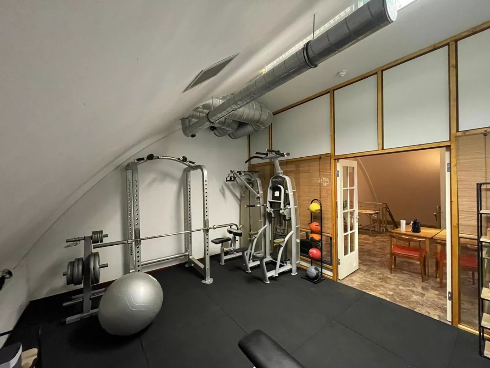 Fitness centre/facilities in Chasse Boutique Hotel
