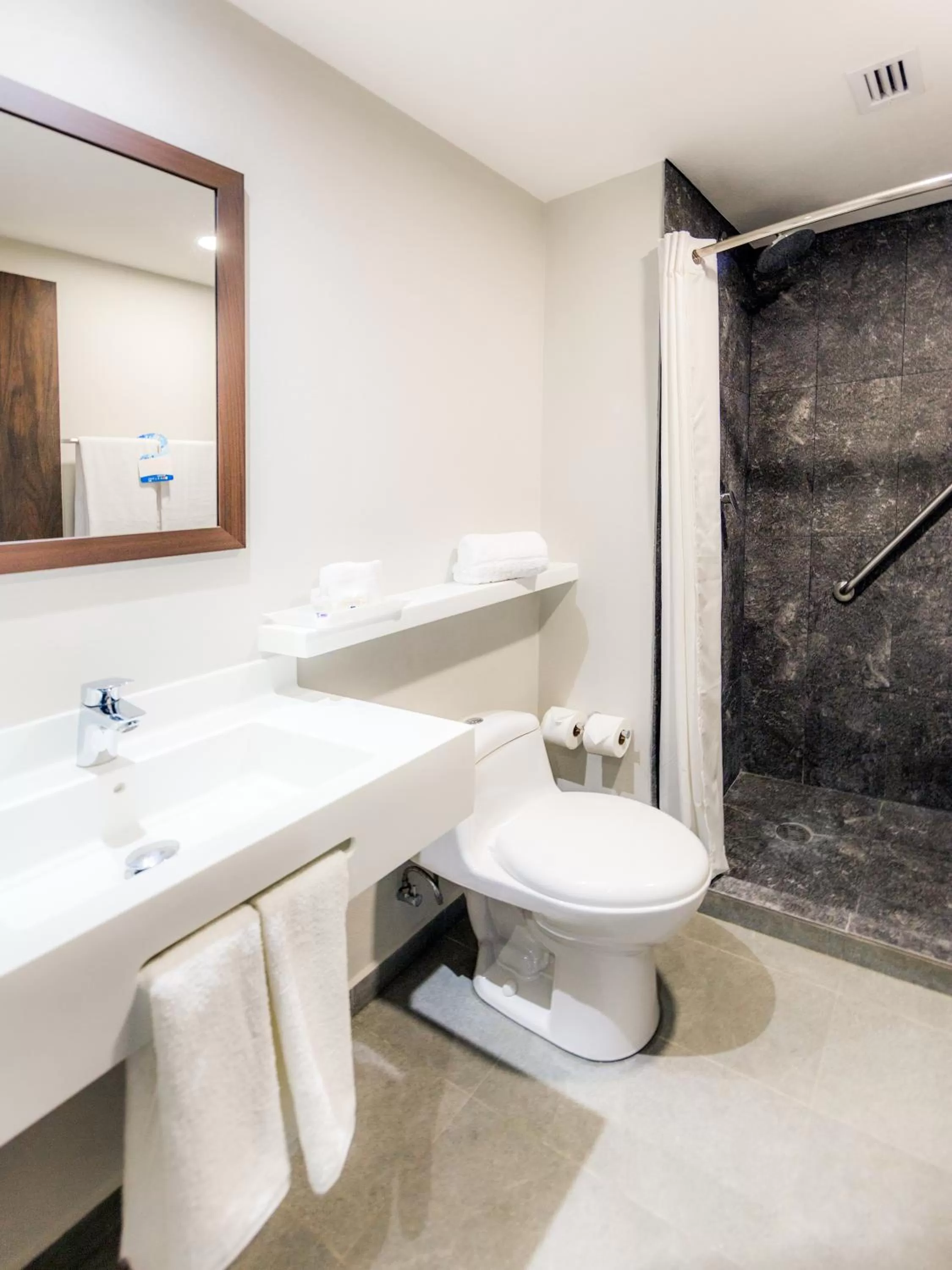 Bathroom in Sleep Inn Guadalajara Galerias