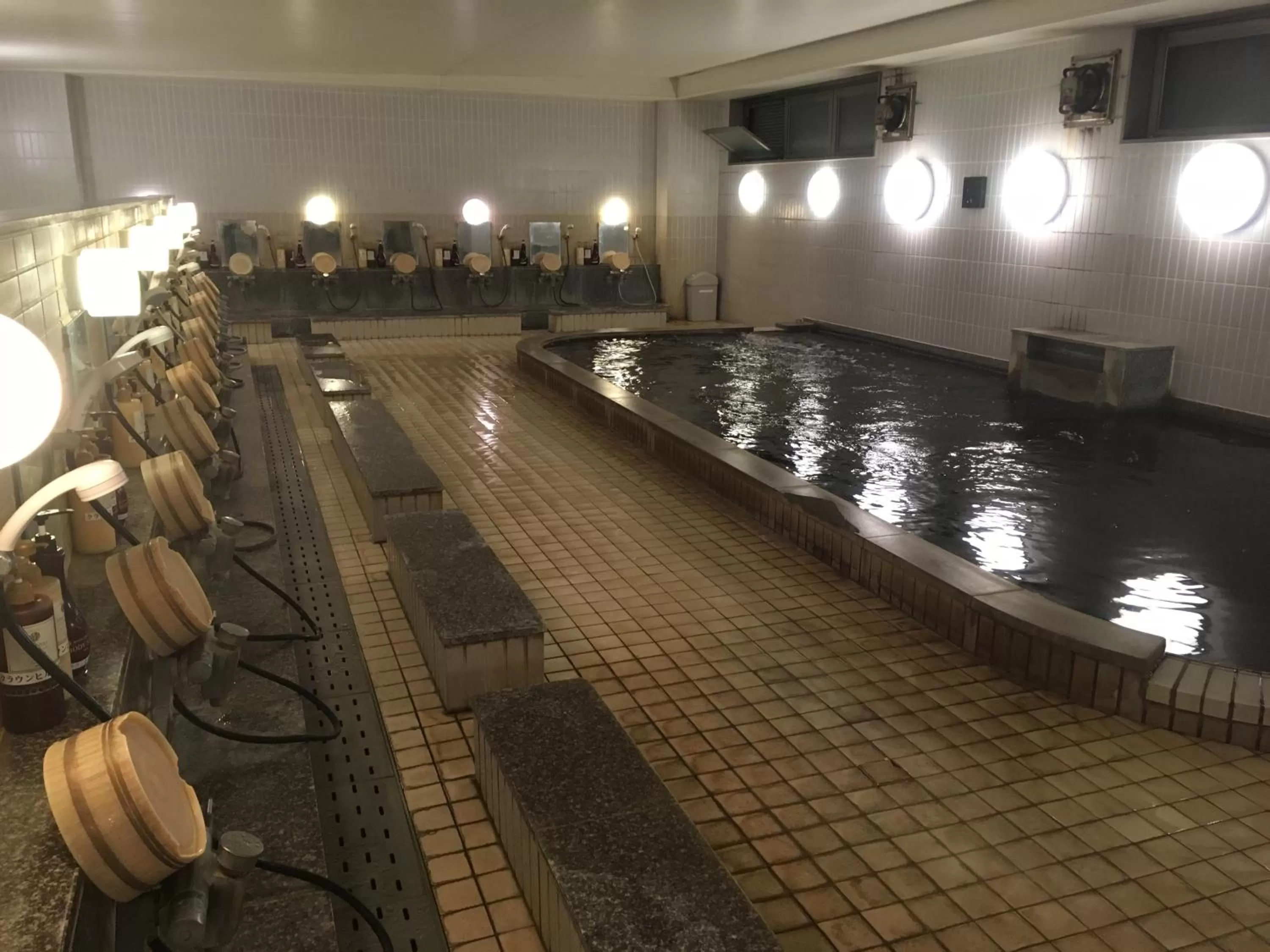 Public Bath in Hotel Crown Hills Oita