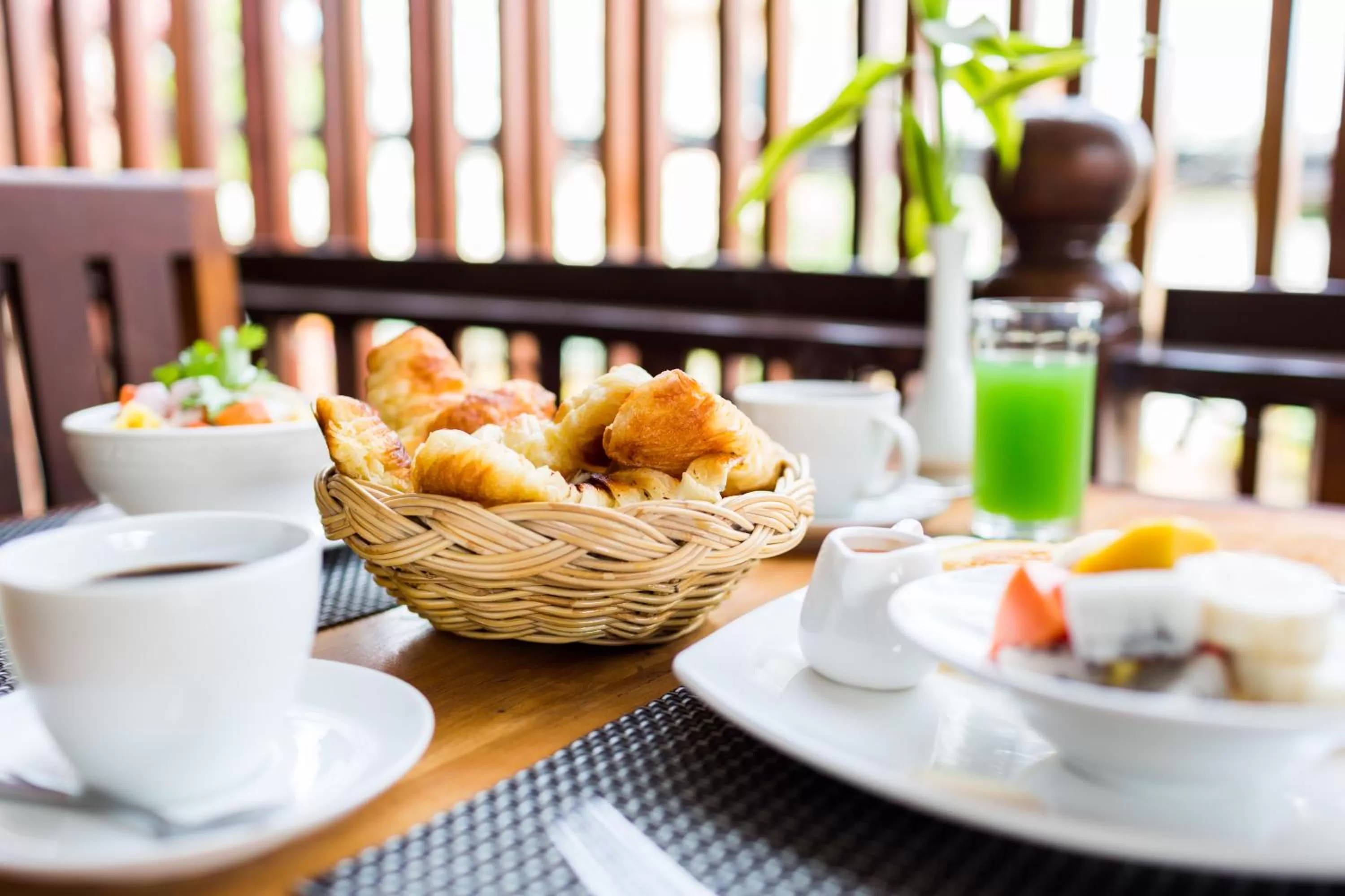 Food close-up in La Villa du Bonheur