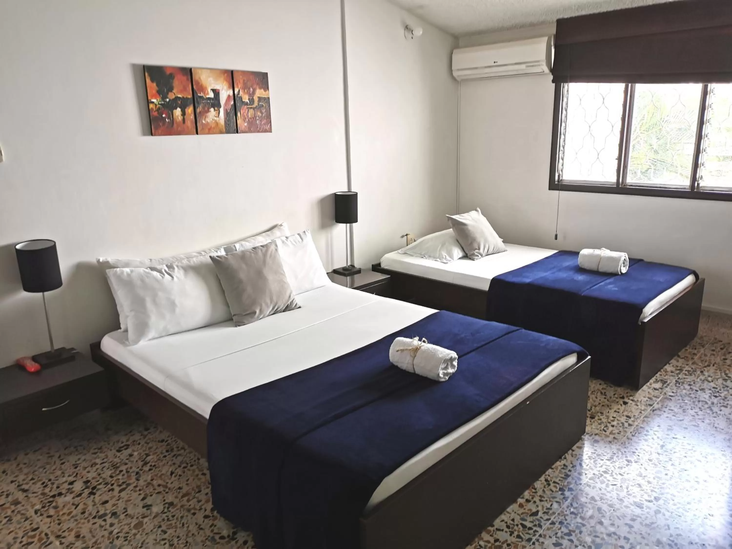 Bed in Hotel Loft Dorado