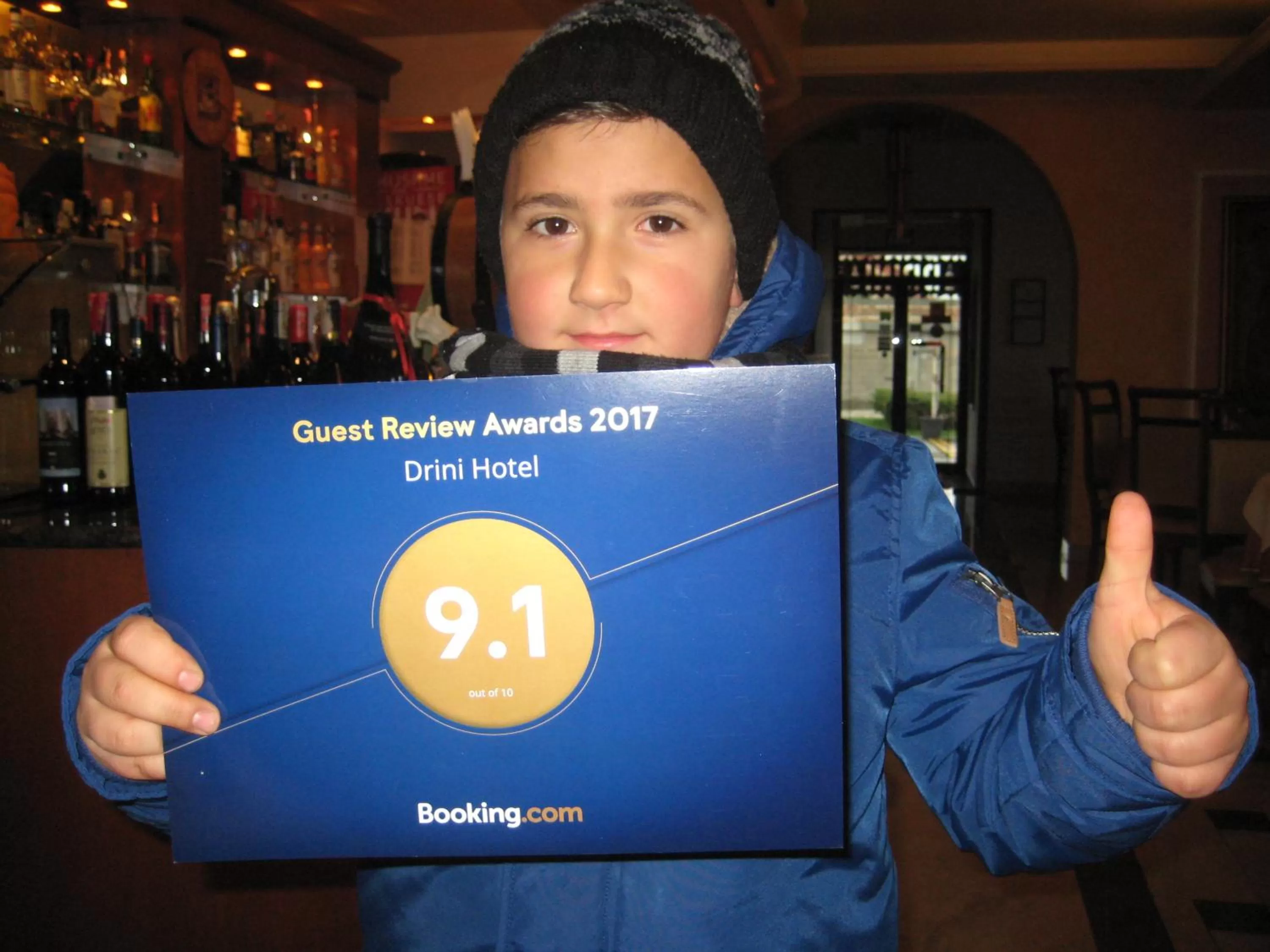 Lounge or bar in Drini Hotel