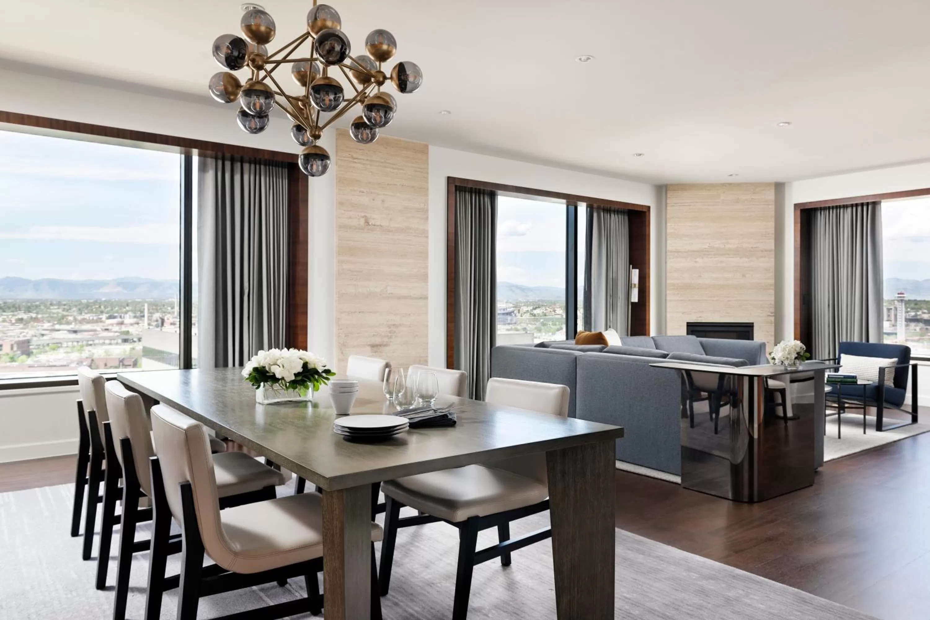 Living room in Four Seasons Hotel Denver