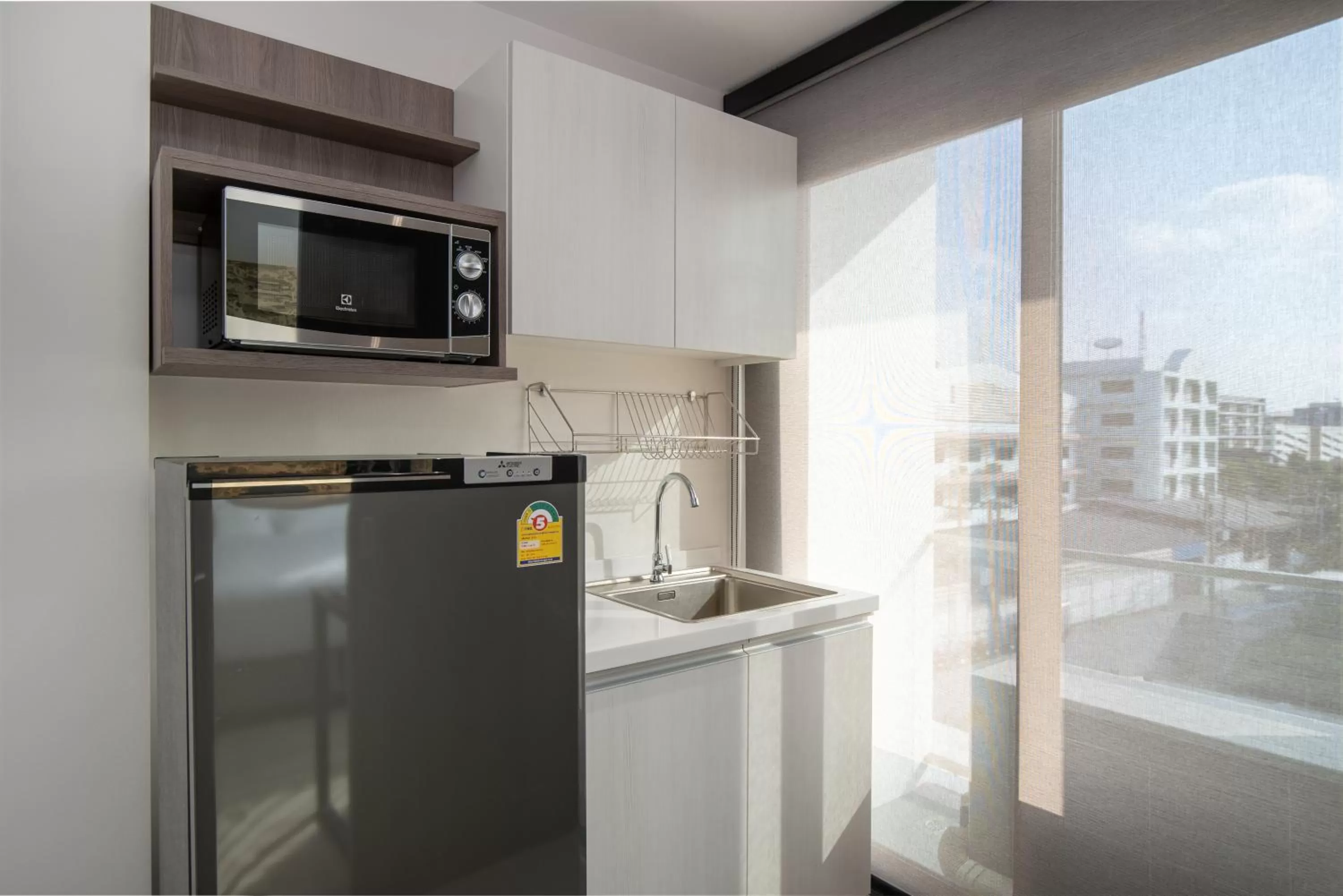 Kitchen or kitchenette in ORION Hotel & Residence Bangna