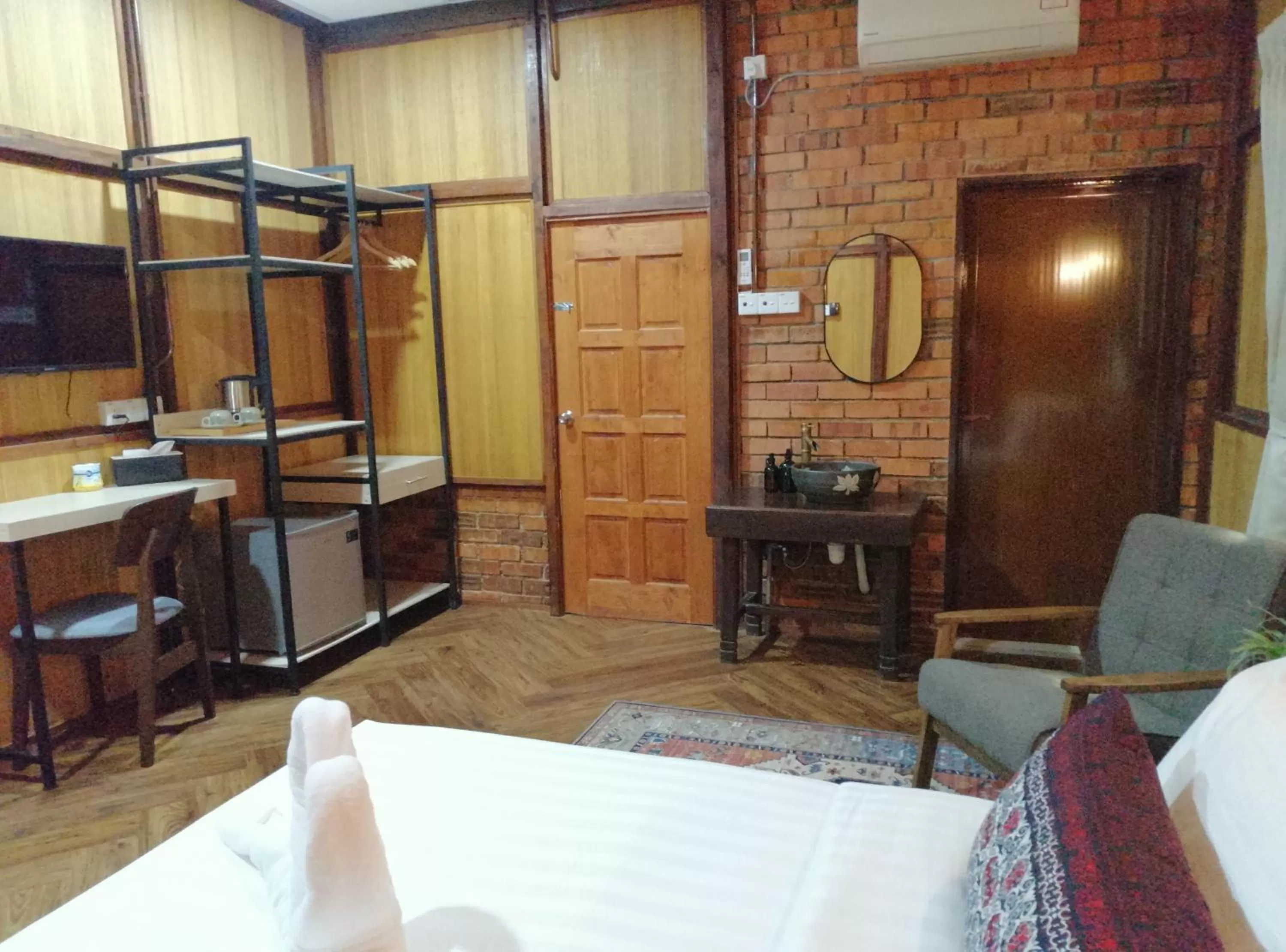 Bed in Api-api Eco Chalet