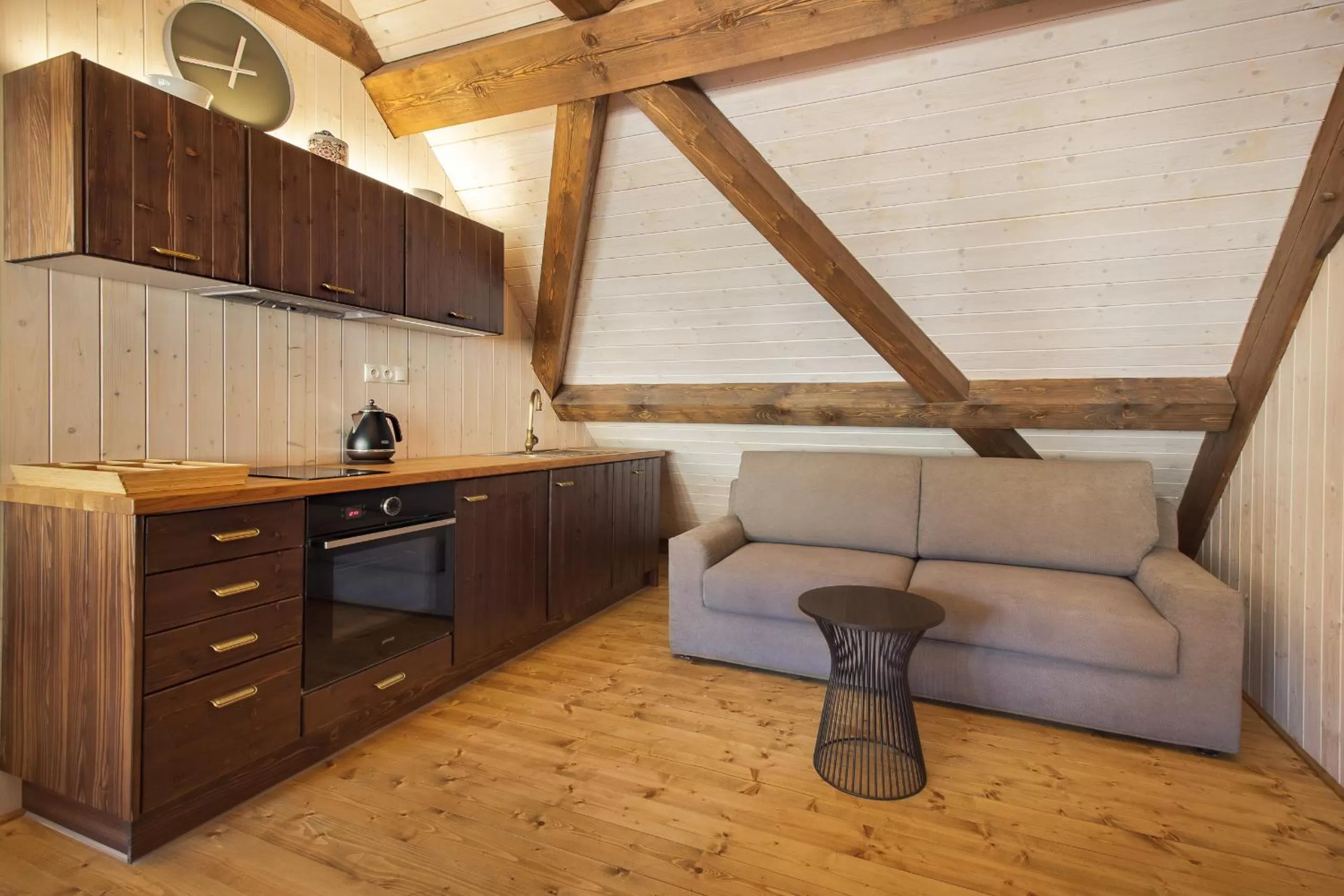 Kitchen or kitchenette, Kitchen/Kitchenette in Apartmány Šupina