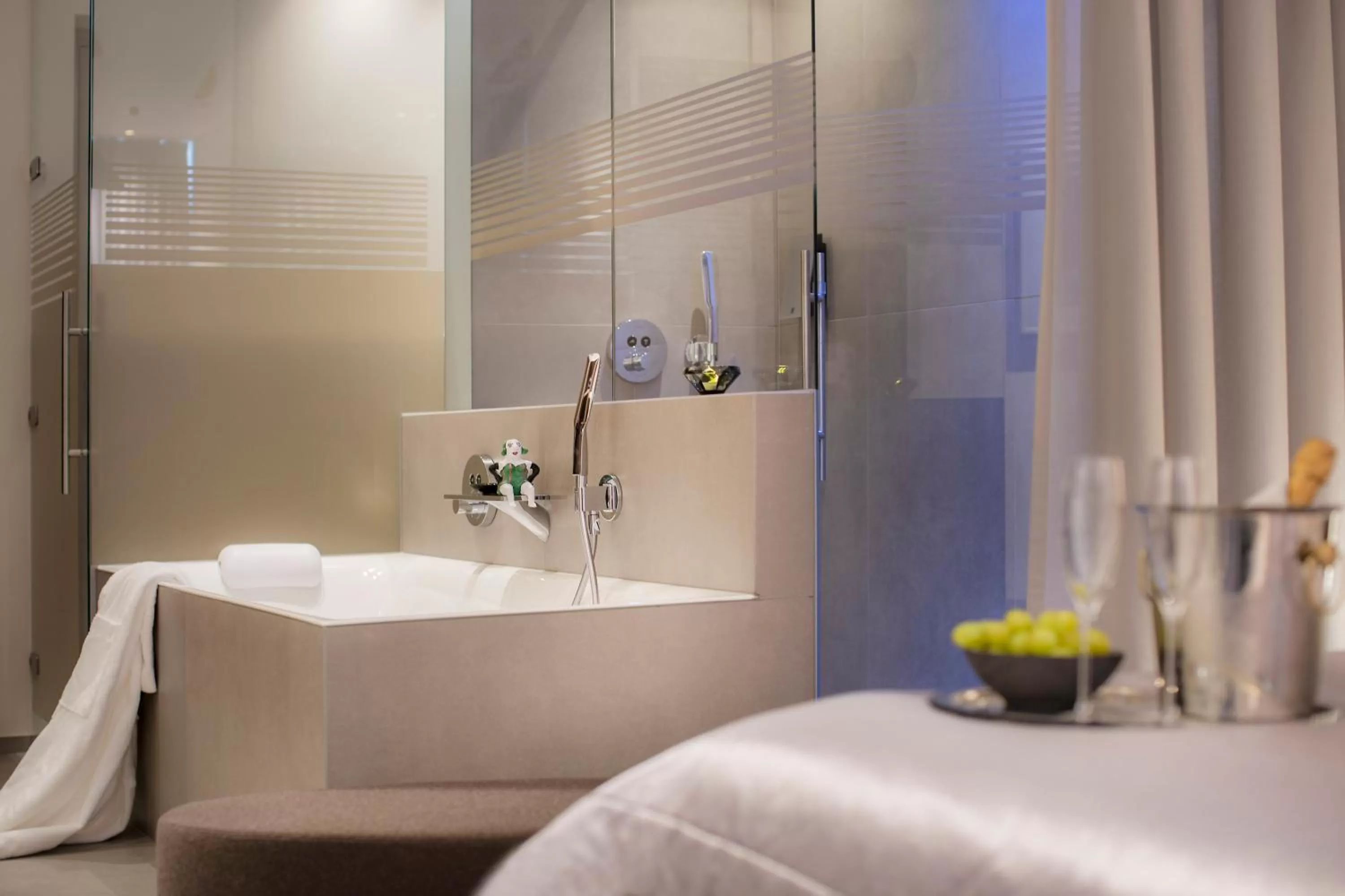 Bathroom in hirschen dornbirn - das boutiquestyle hotel - skyrelax & wellness im rooftop