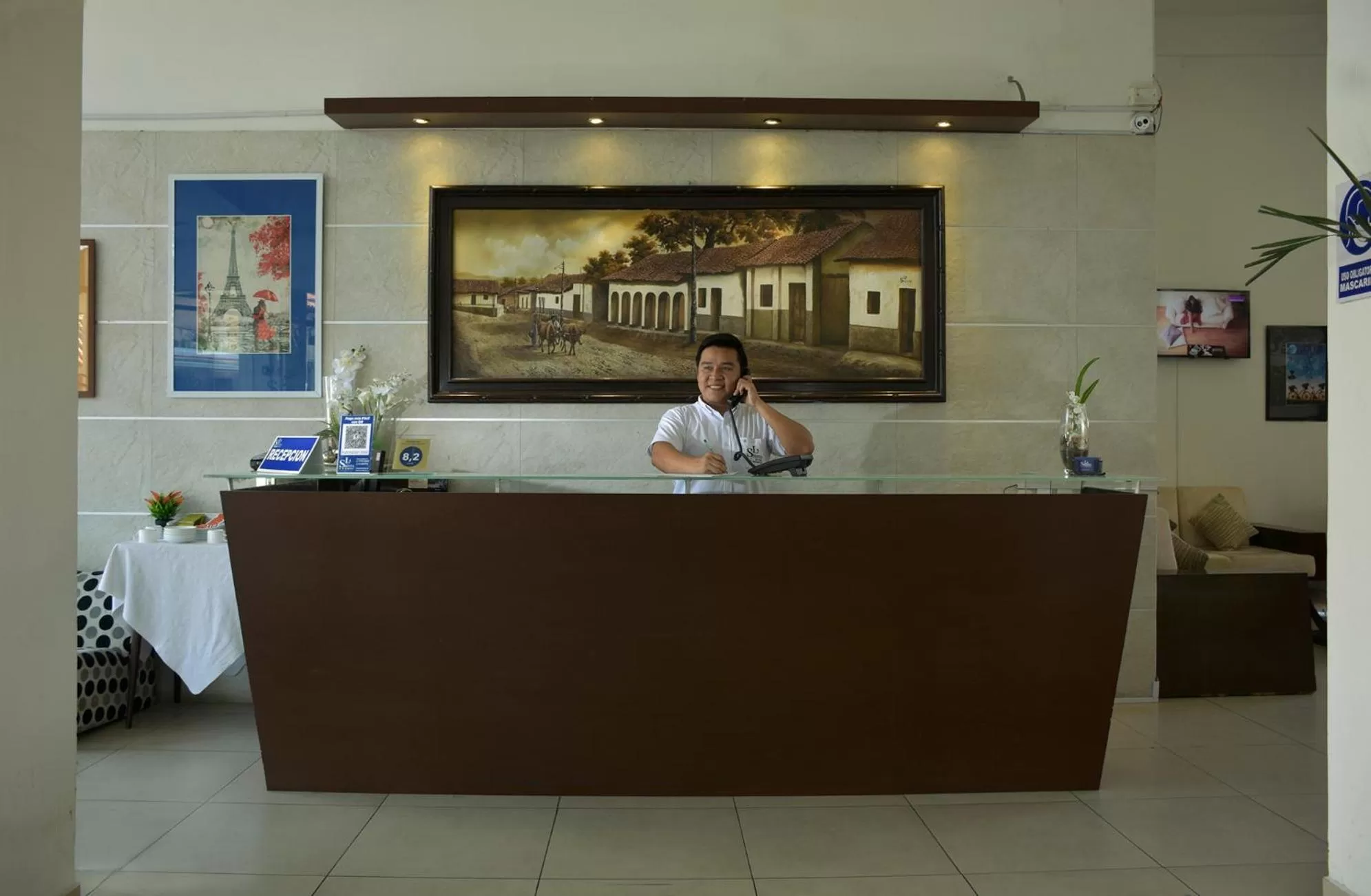 Lobby or reception, Lobby/Reception in La Siesta Hotel