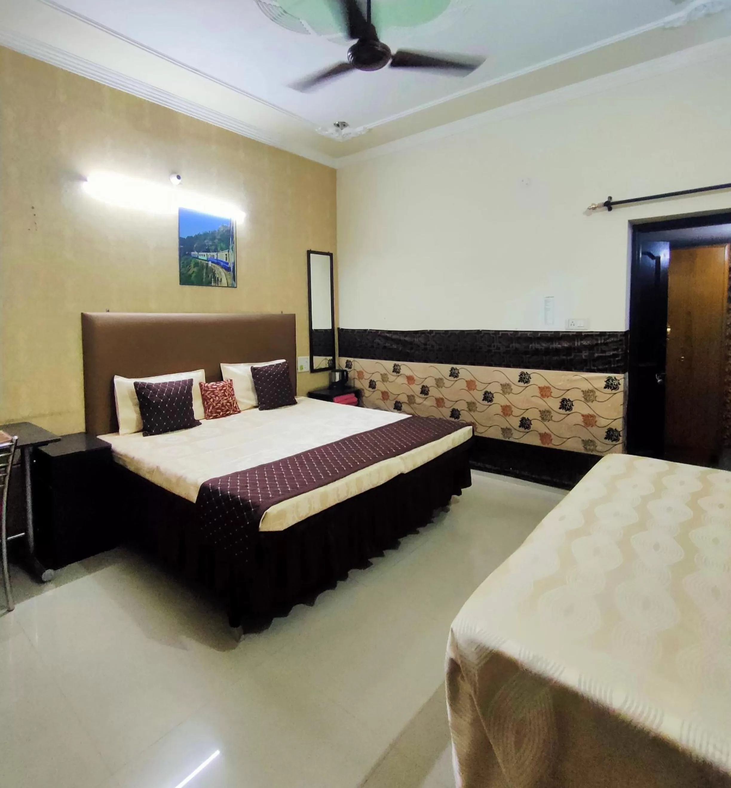 Photo of the whole room, Bed in New Chandigarh Holiday Home