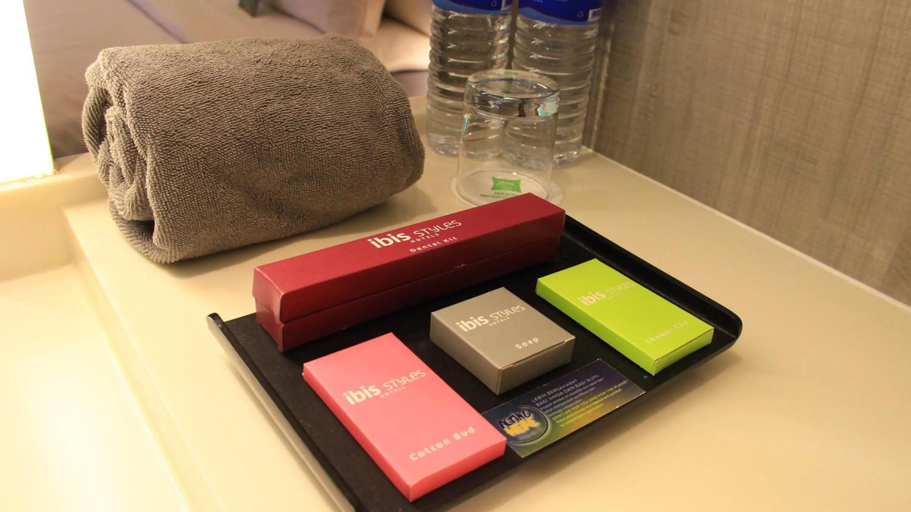 Bathroom in Ibis Styles Jakarta Mangga Dua Square