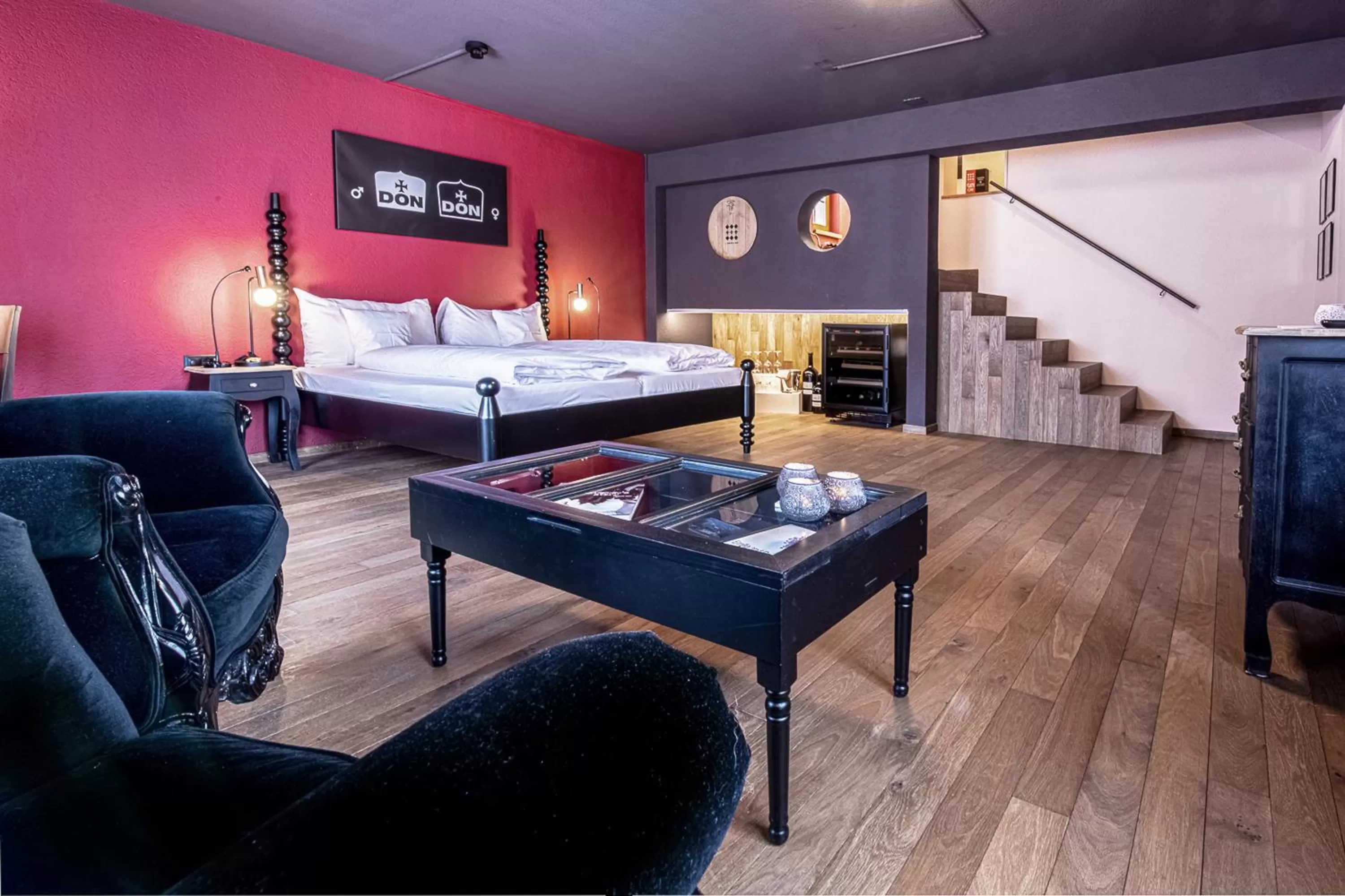 Photo of the whole room, Bed in Hirschen Erlinsbach Swiss Quality