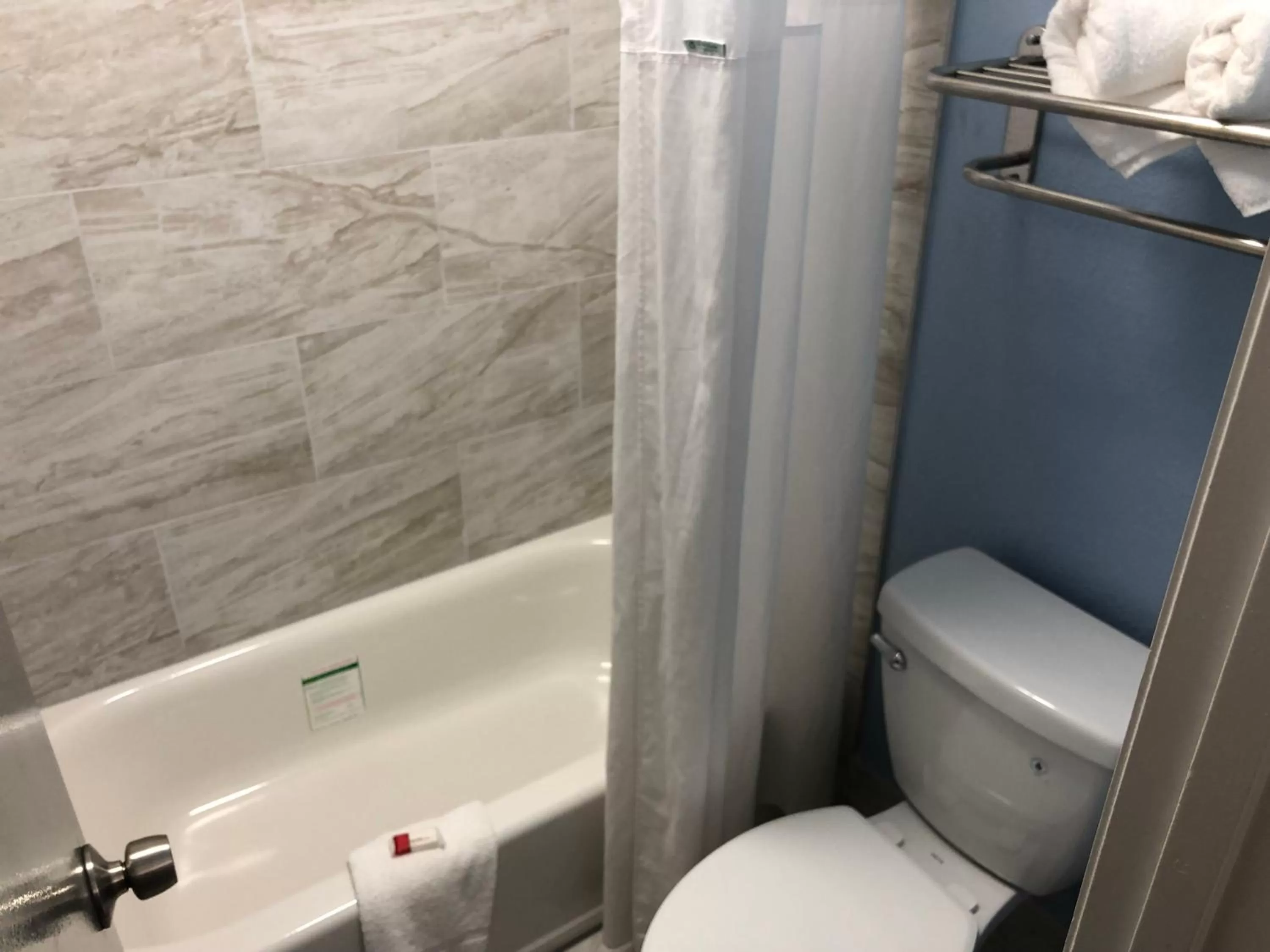 Bathroom in Days Inn by Wyndham Shorter