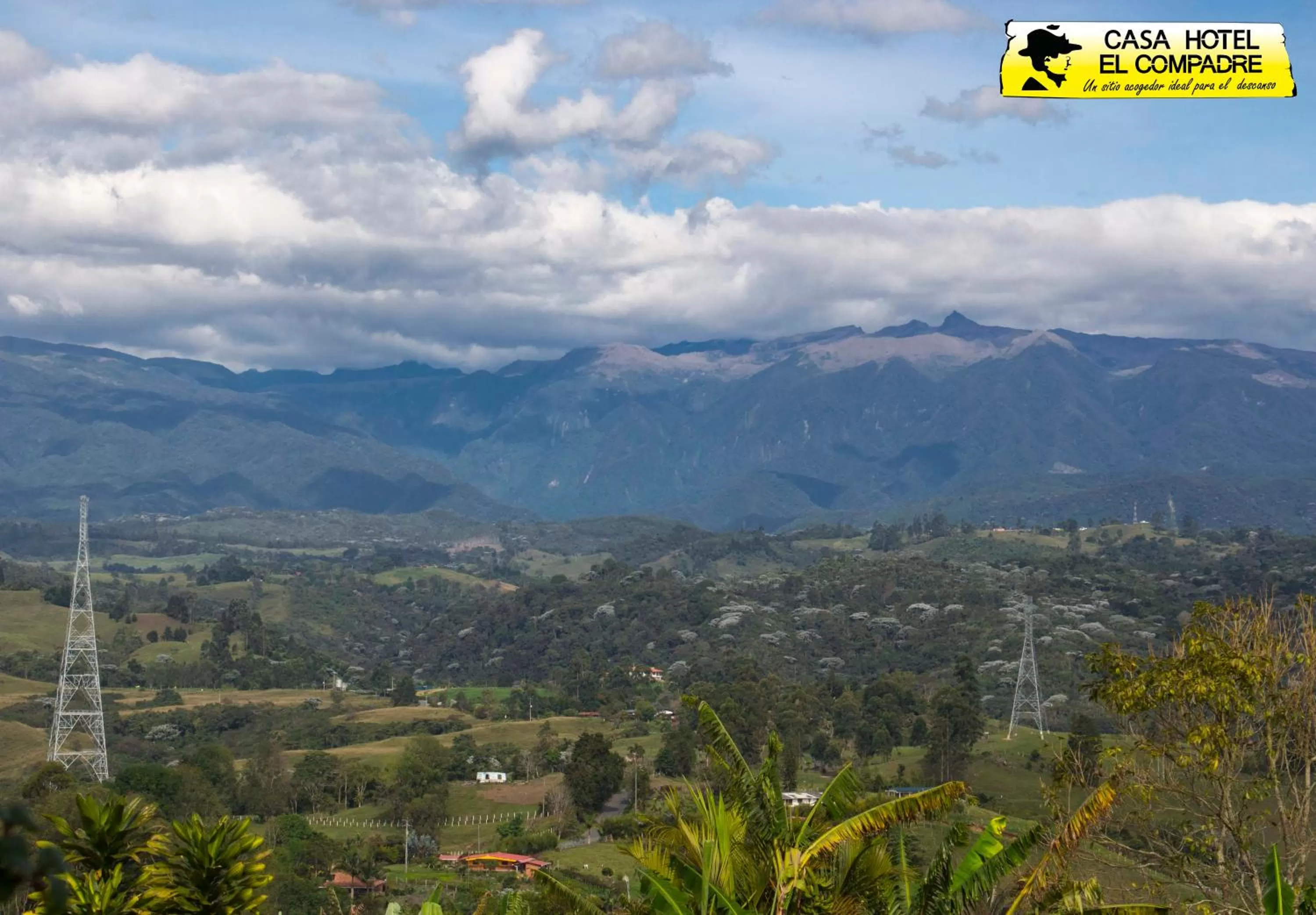 Mountain View in Casa Hotel El Compadre