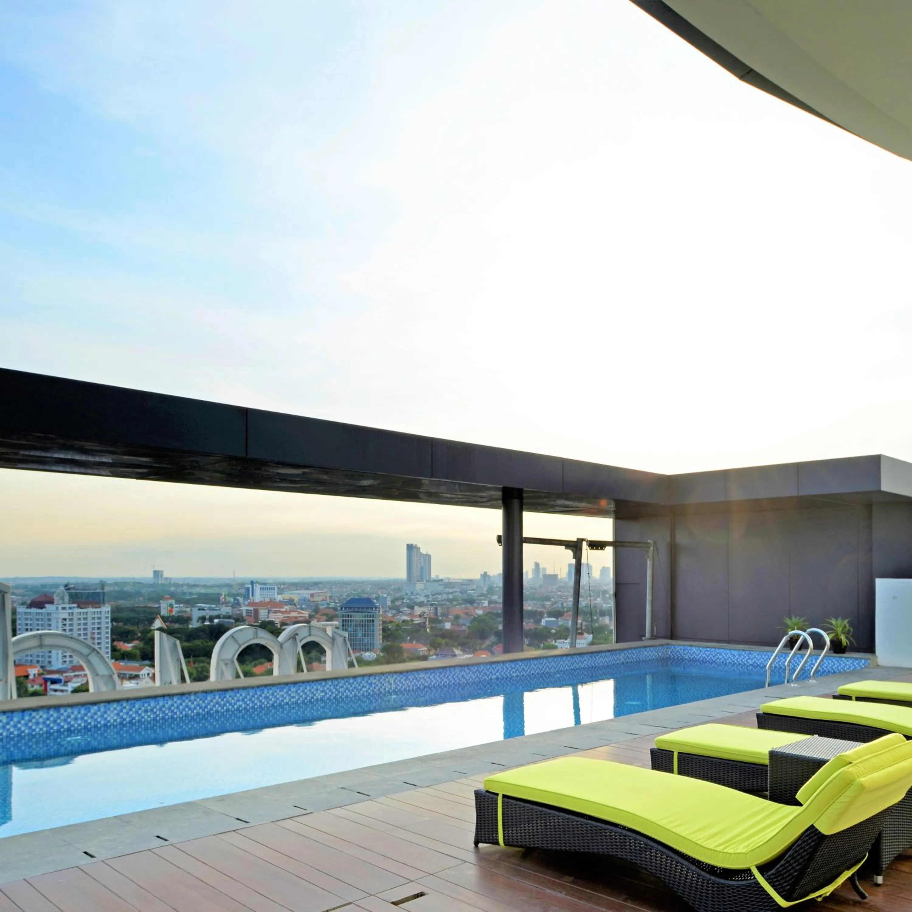 Swimming pool in Midtown Residence Surabaya