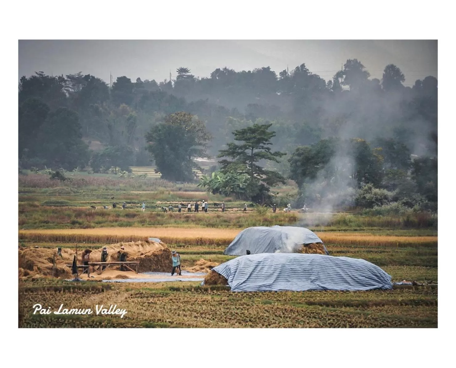 Natural landscape in PAI LAMUN VALLEY