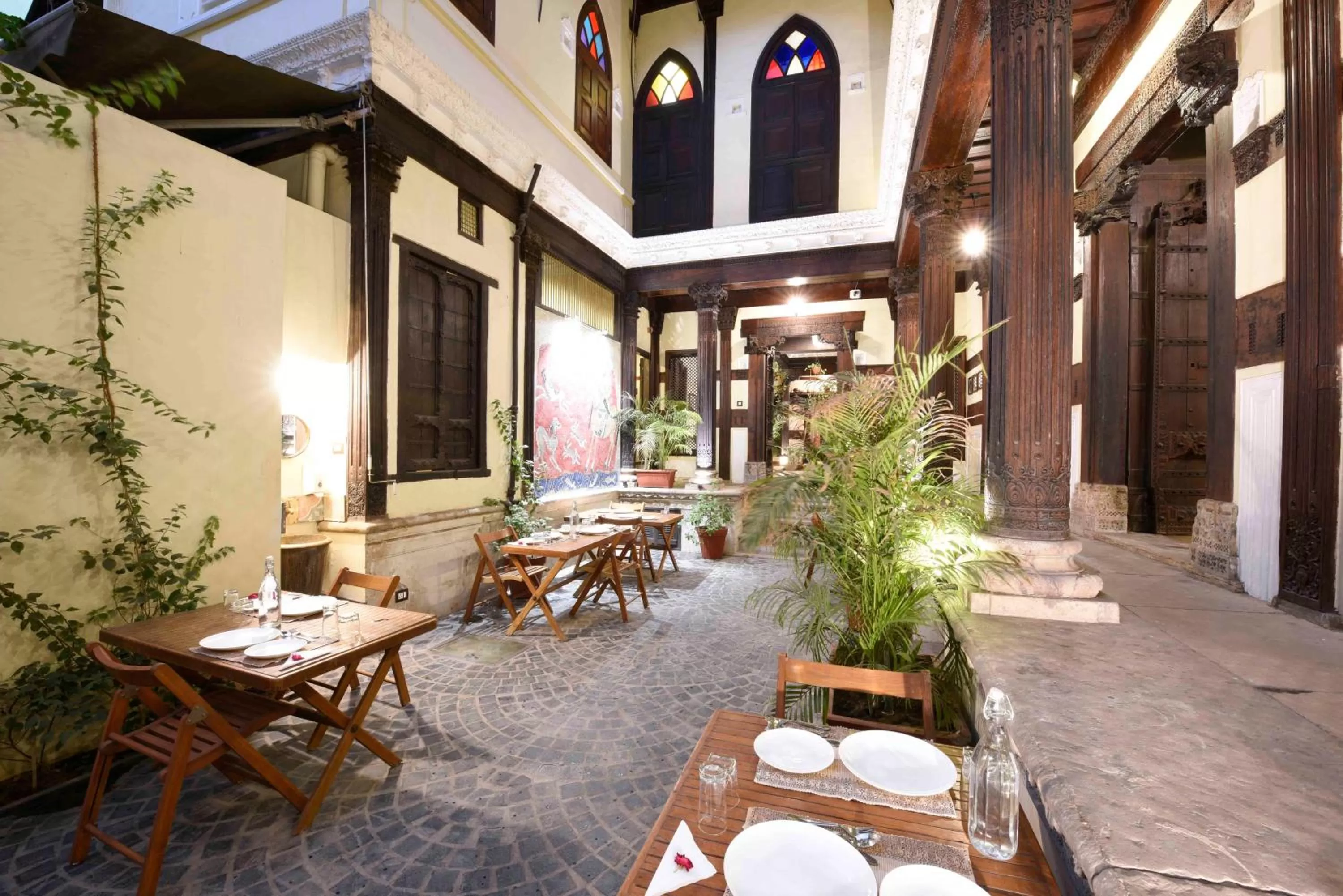 Patio in Deewanji Ni Haveli