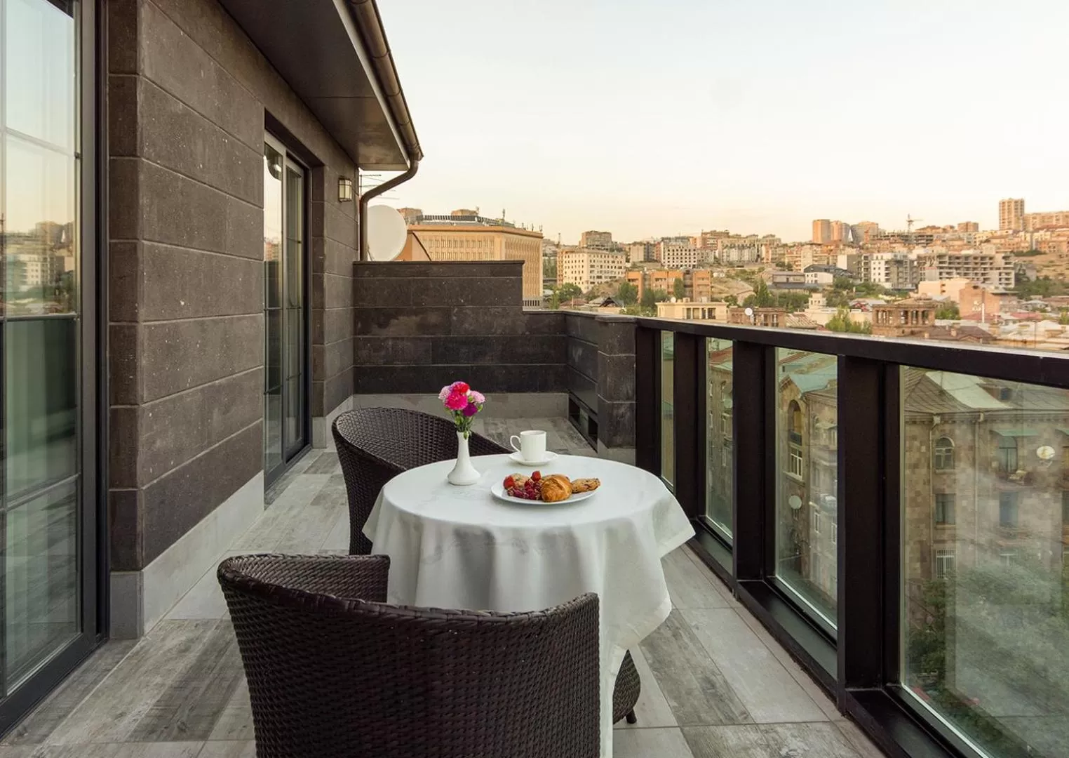 Balcony/Terrace in Dave Hotel Yerevan