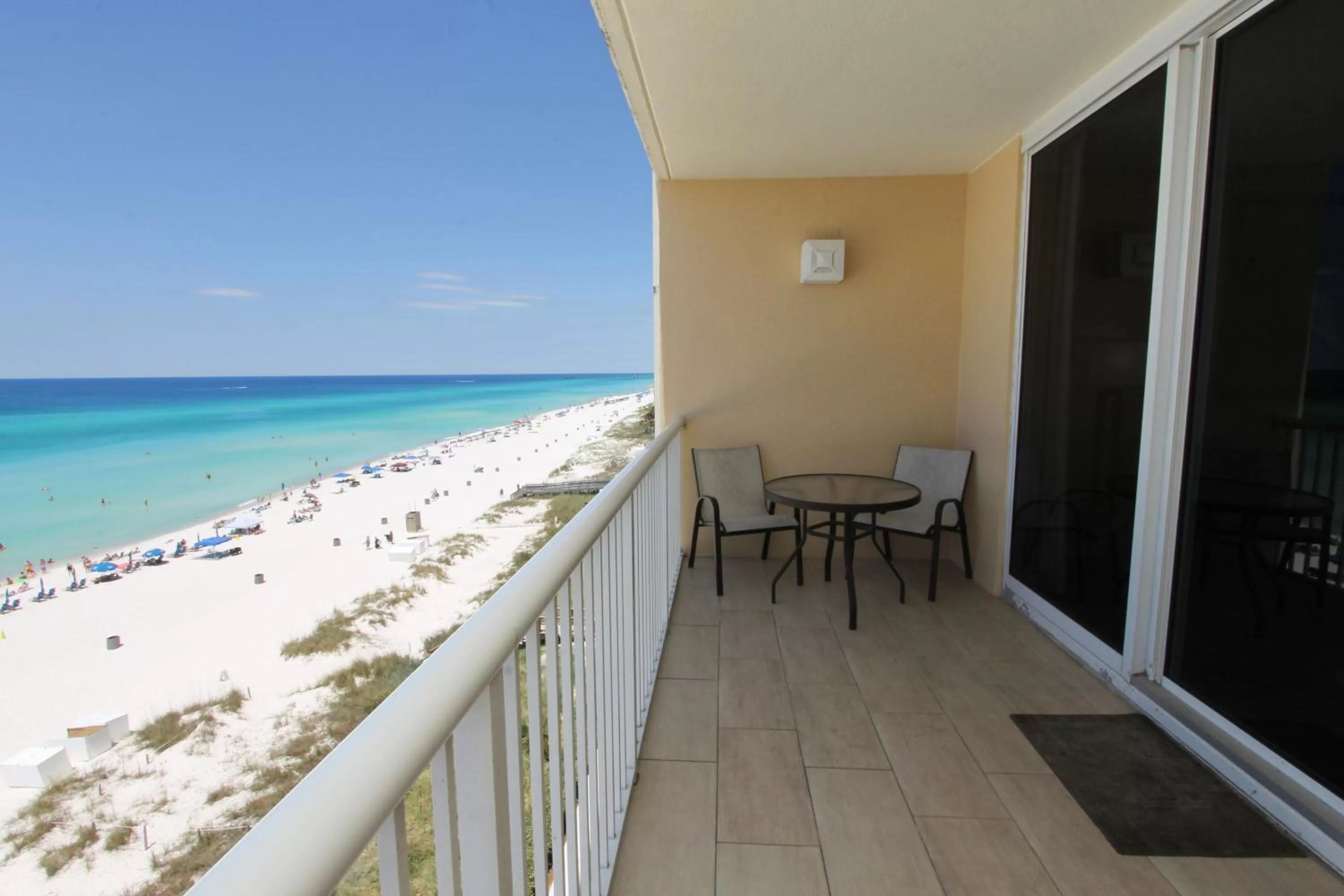 Patio, Balcony/Terrace in Majestic Beach Resort, Panama City Beach, Fl