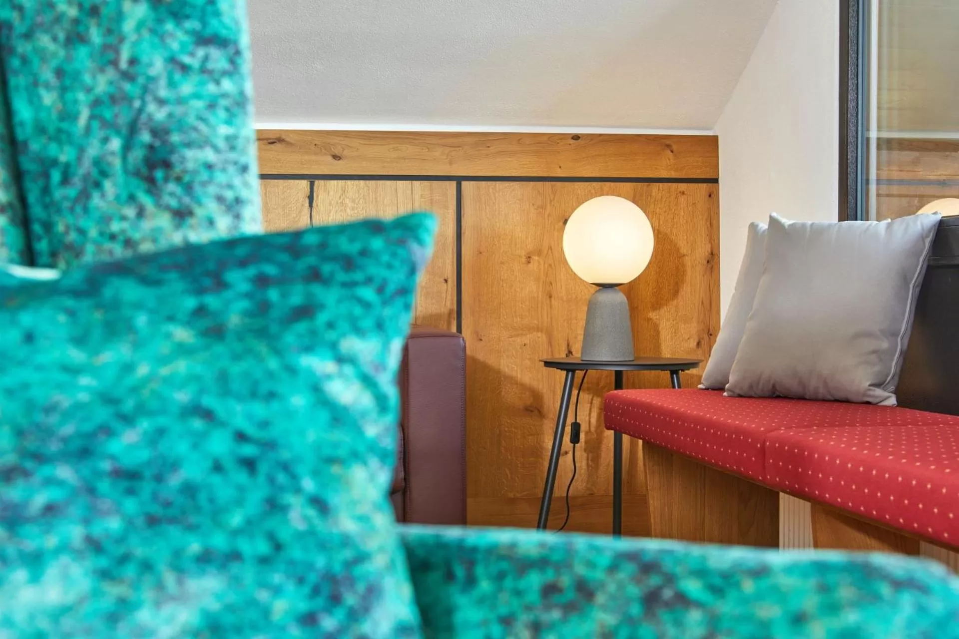 Living room, Bed in Appartementhaus Dachsteinblick