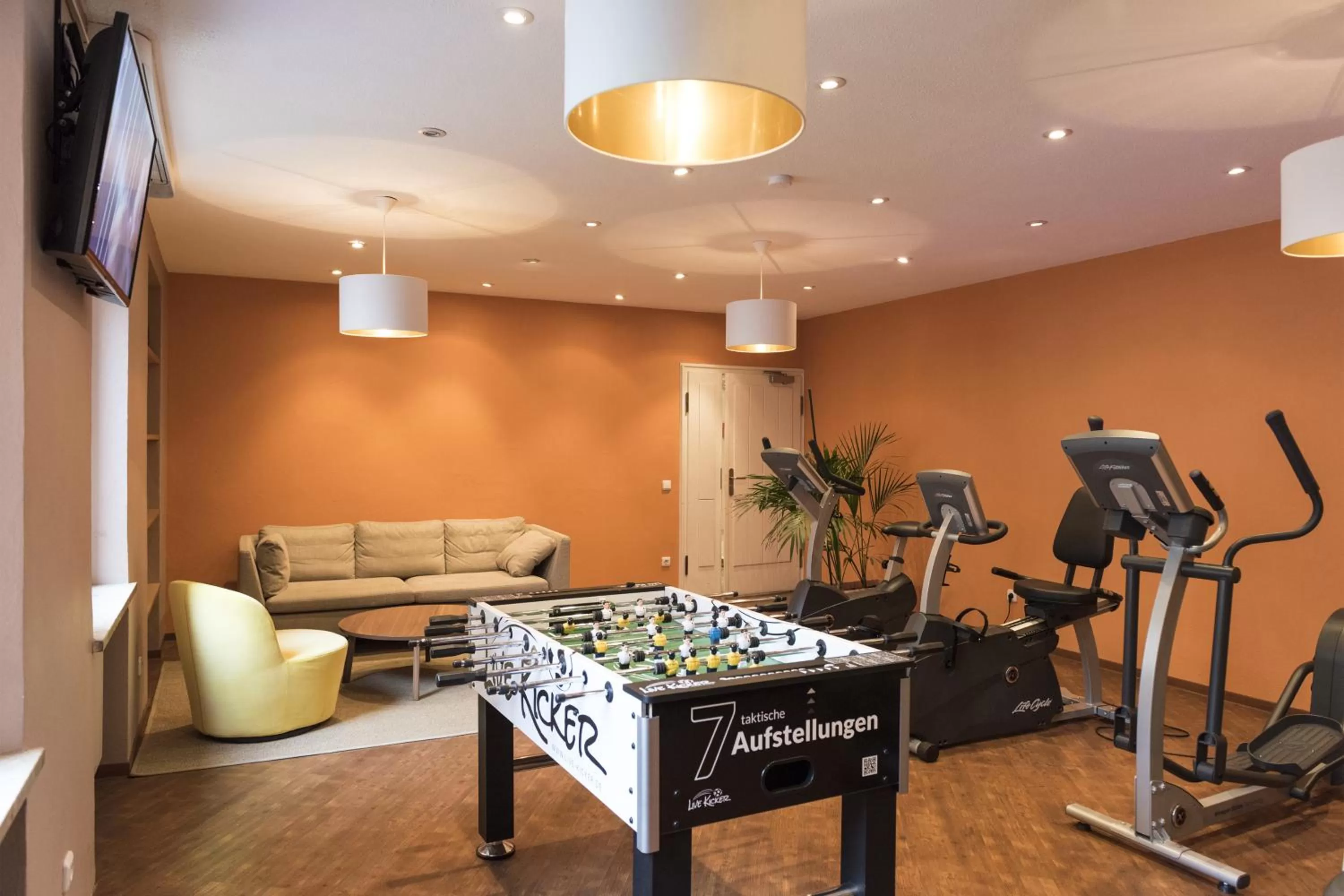 Fitness centre/facilities in Hotel Amba