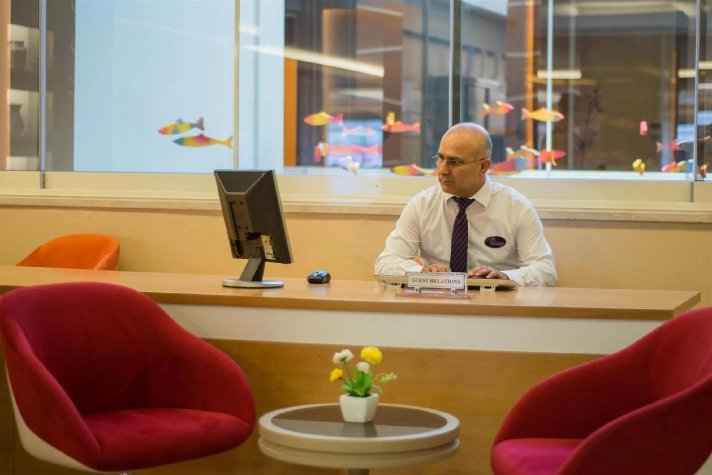 Staff in Prestige Hotel Old City