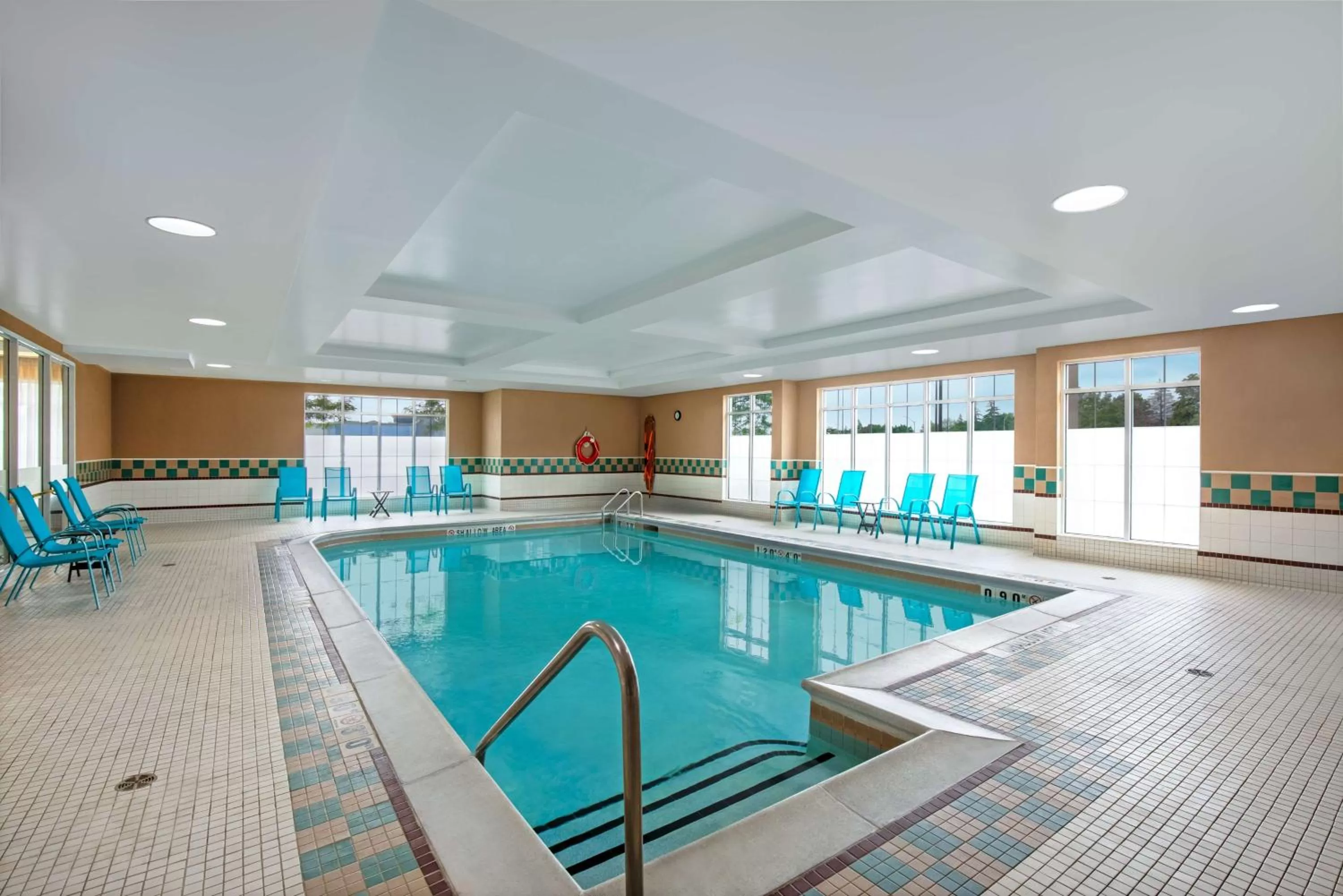 Pool view in Homewood Suites by Hilton Toronto Oakville