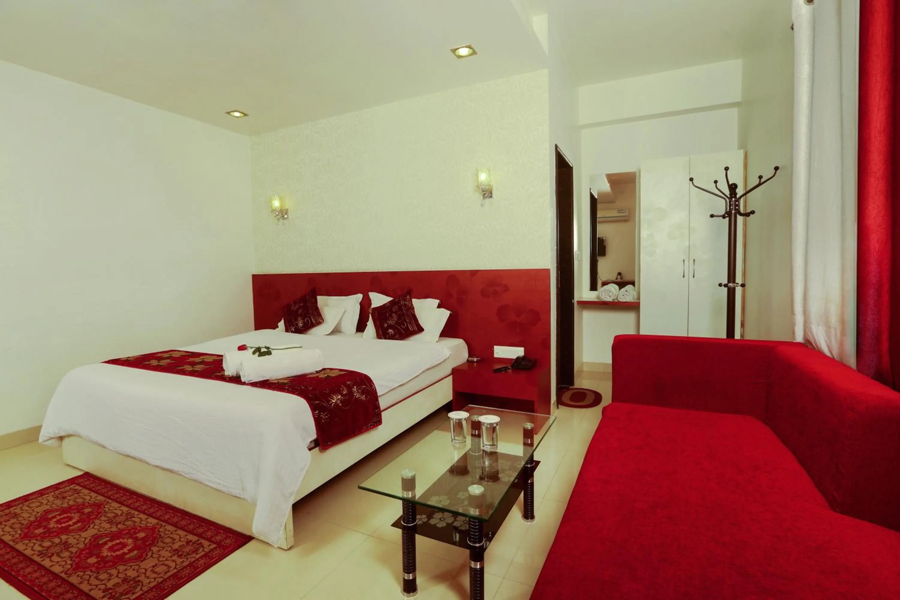 Bed in Hotel Metropolitan