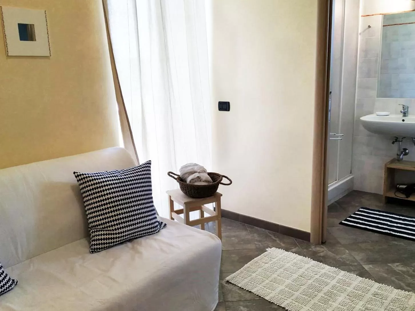 Bed in Villa del Mar - Sperlonga Vertice Rooms