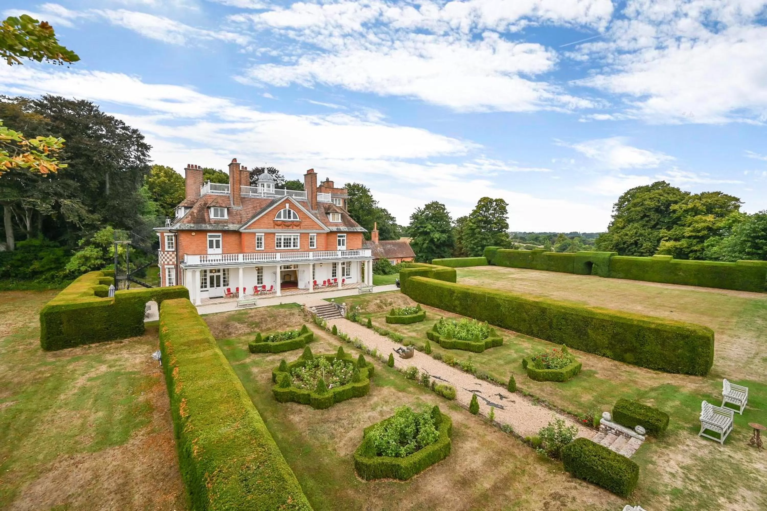 Bird's eye view in Saltcote Place