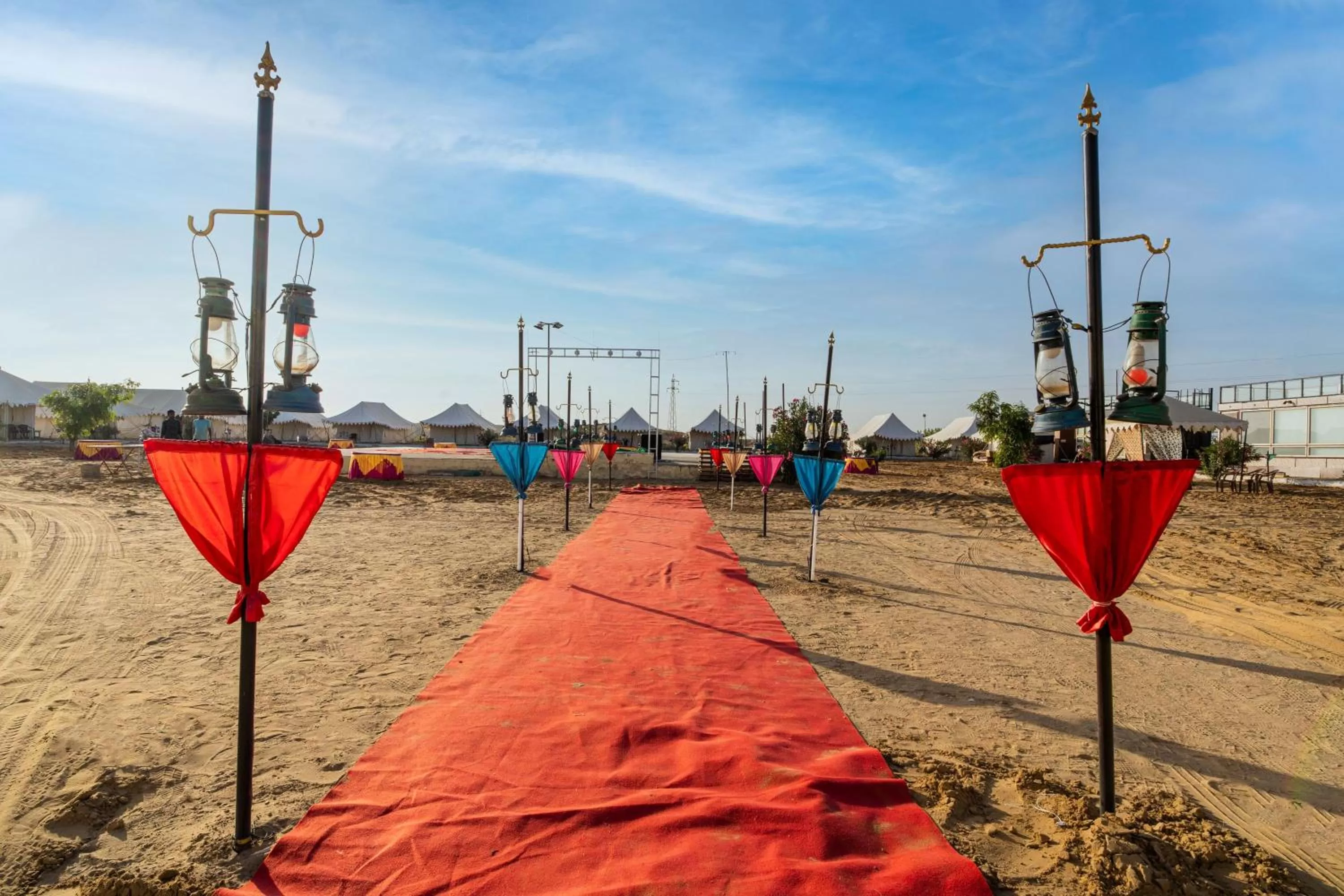 Facade/entrance in Bhati Desert Camp Sam