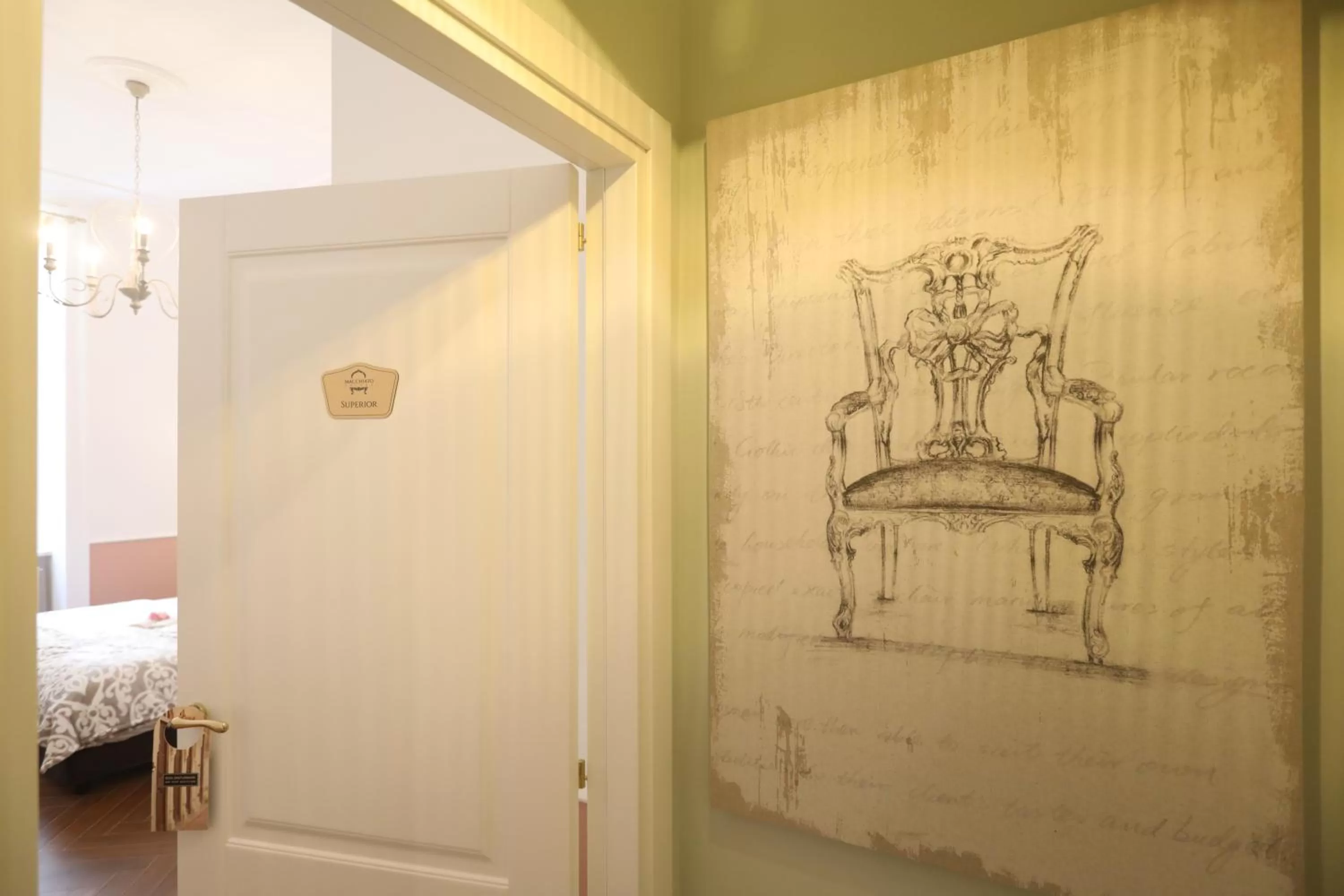 Decorative detail in Macchiato Suites Boutique Guest House